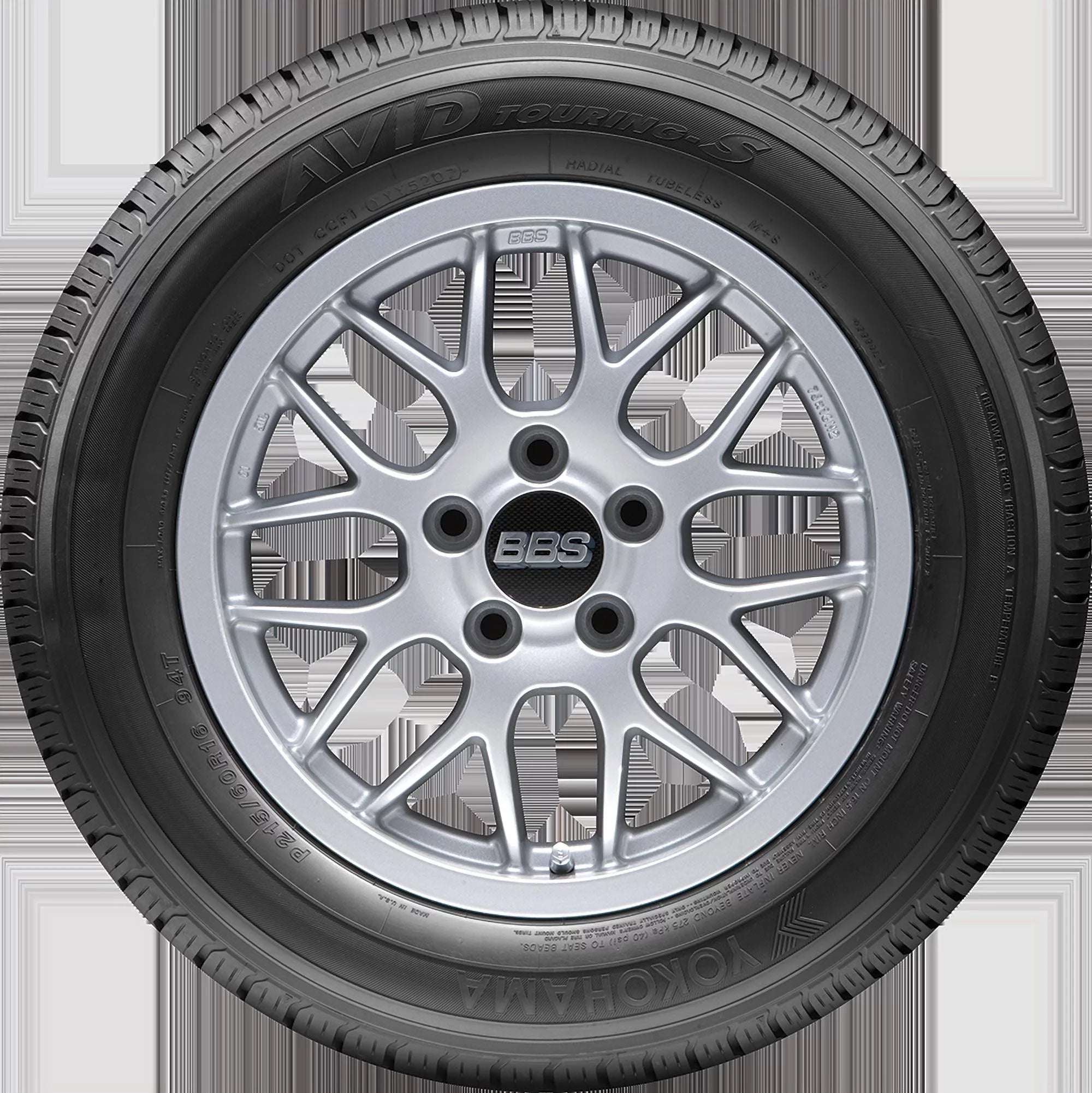215/60R17 Yokohama Avid Touring - S All Season 96T Passenger Tire - Gun Hill Tire House (WTW - WHOLESALE TIRES & WHEELS)