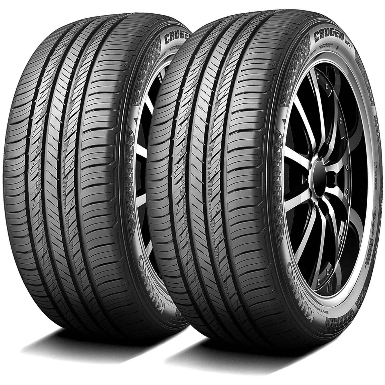 275/55R19 Kumho Crugen HP71 All Season 111H Suv/Crossover Tire - Gun Hill Tire House (WTW - WHOLESALE TIRES & WHEELS)