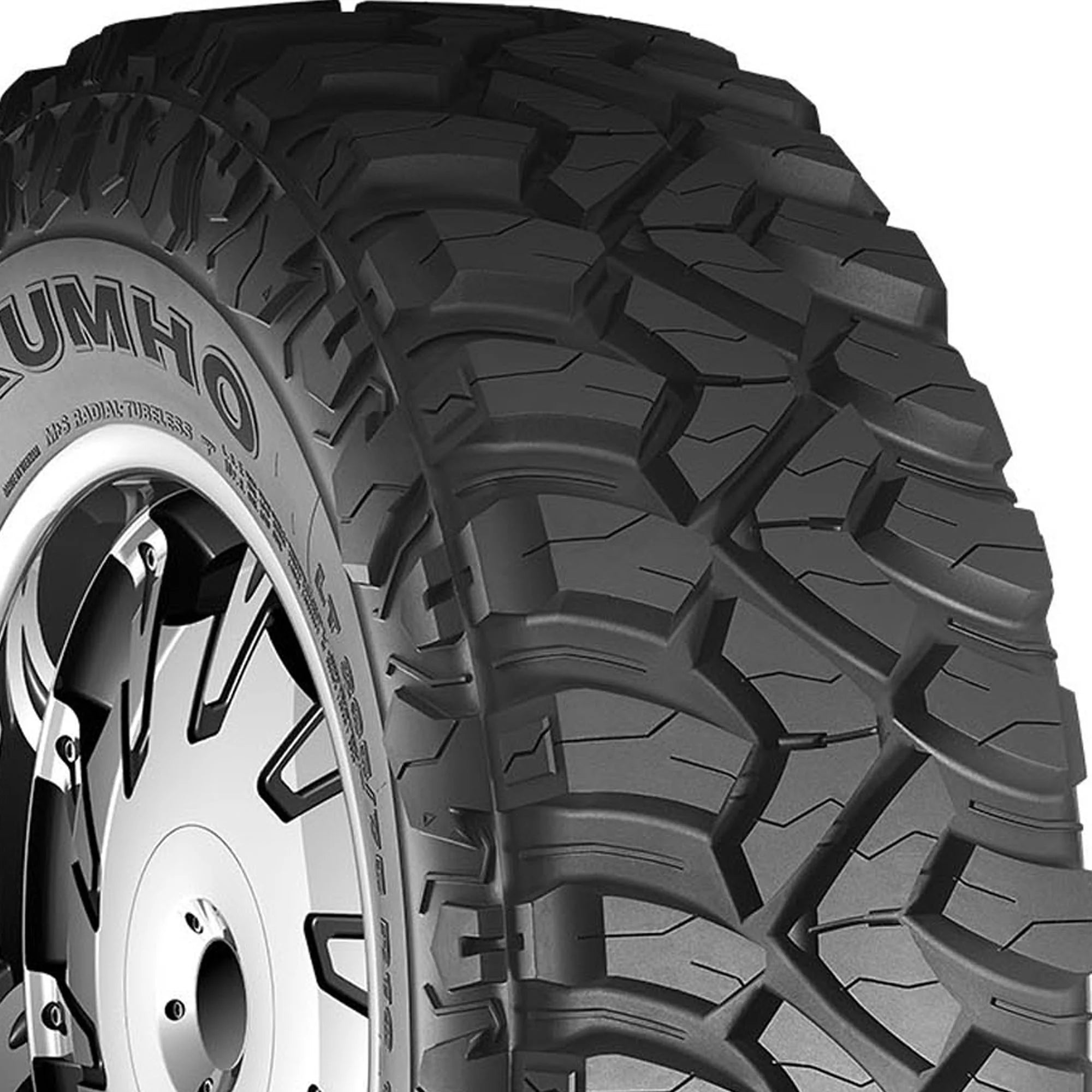 LT275/65R20 Kumho Road Venture MT71 Mud Terrain 126/123Q E Light Truck Tire - Gun Hill Tire House (WTW - WHOLESALE TIRES & WHEELS)