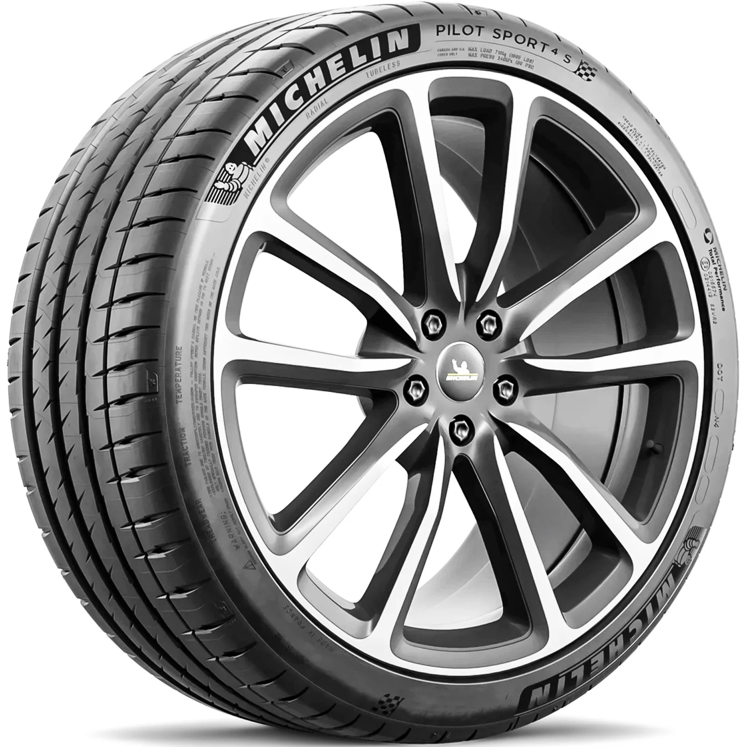 295/35ZR20 Michelin Pilot Sport 4S Performance (105Y) XL Passenger Tire - Gun Hill Tire House (WTW - WHOLESALE TIRES & WHEELS)