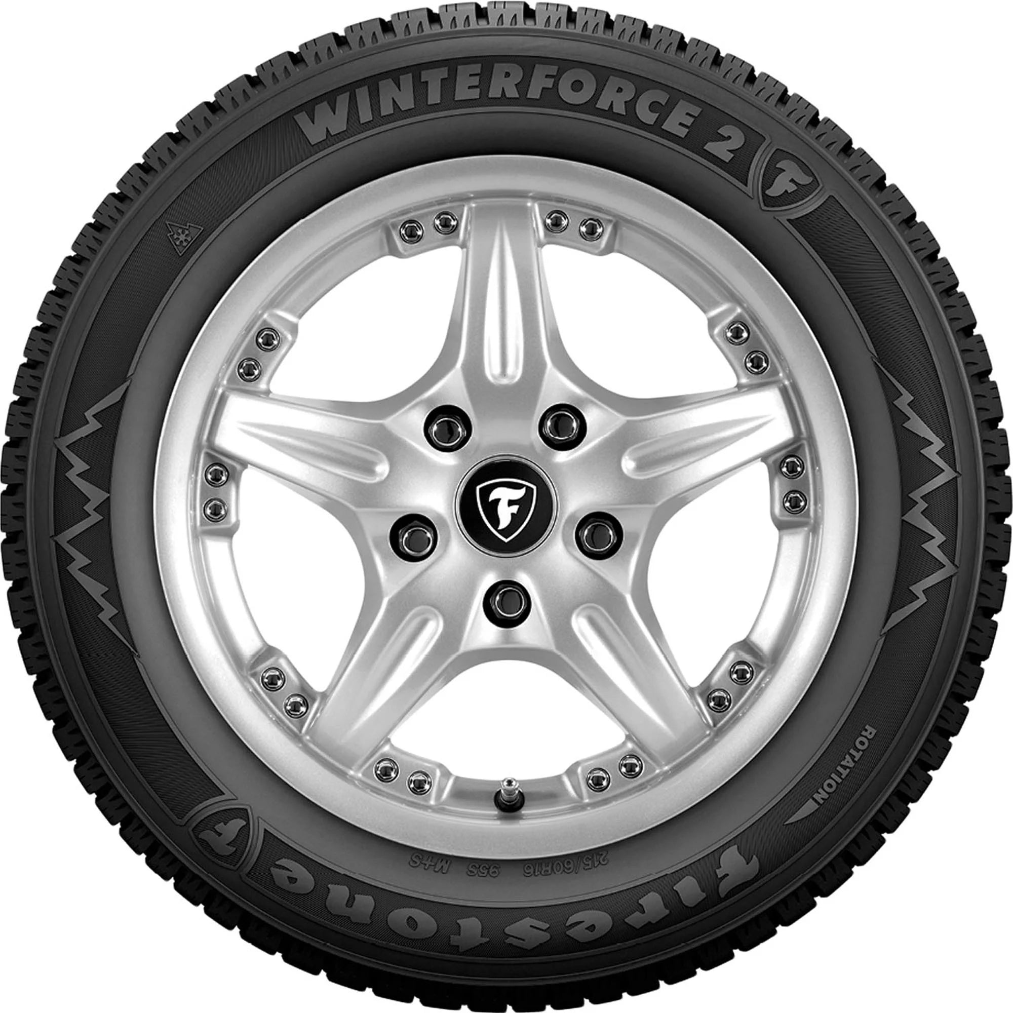 205/50R17 Firestone Winterforce 2 Winter 93S XL Passenger Tire - Gun Hill Tire House (WTW - WHOLESALE TIRES & WHEELS)