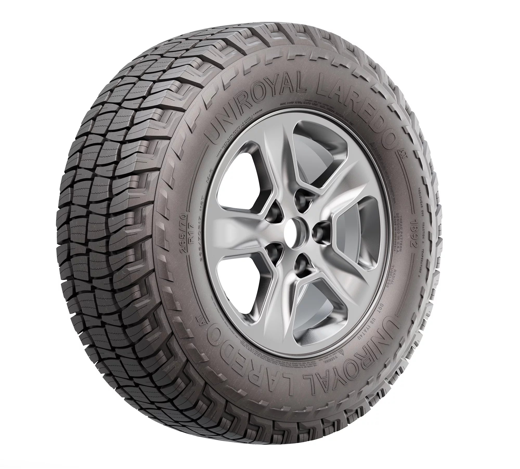 245/75R16 Uniroyal Laredo at All - Season 111T Tire - Gun Hill Tire House (WTW - WHOLESALE TIRES & WHEELS)