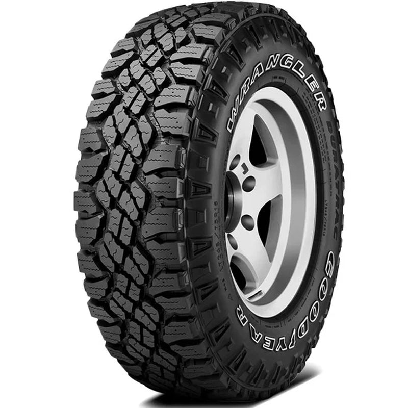 235/75R15 Goodyear Wrangler Duratrac LT 104Q OWL Truck All Terrain 3PMSF Tires 312008027 / 235/75/15 / 2357515 - Gun Hill Tire House (WTW - WHOLESALE TIRES & WHEELS)