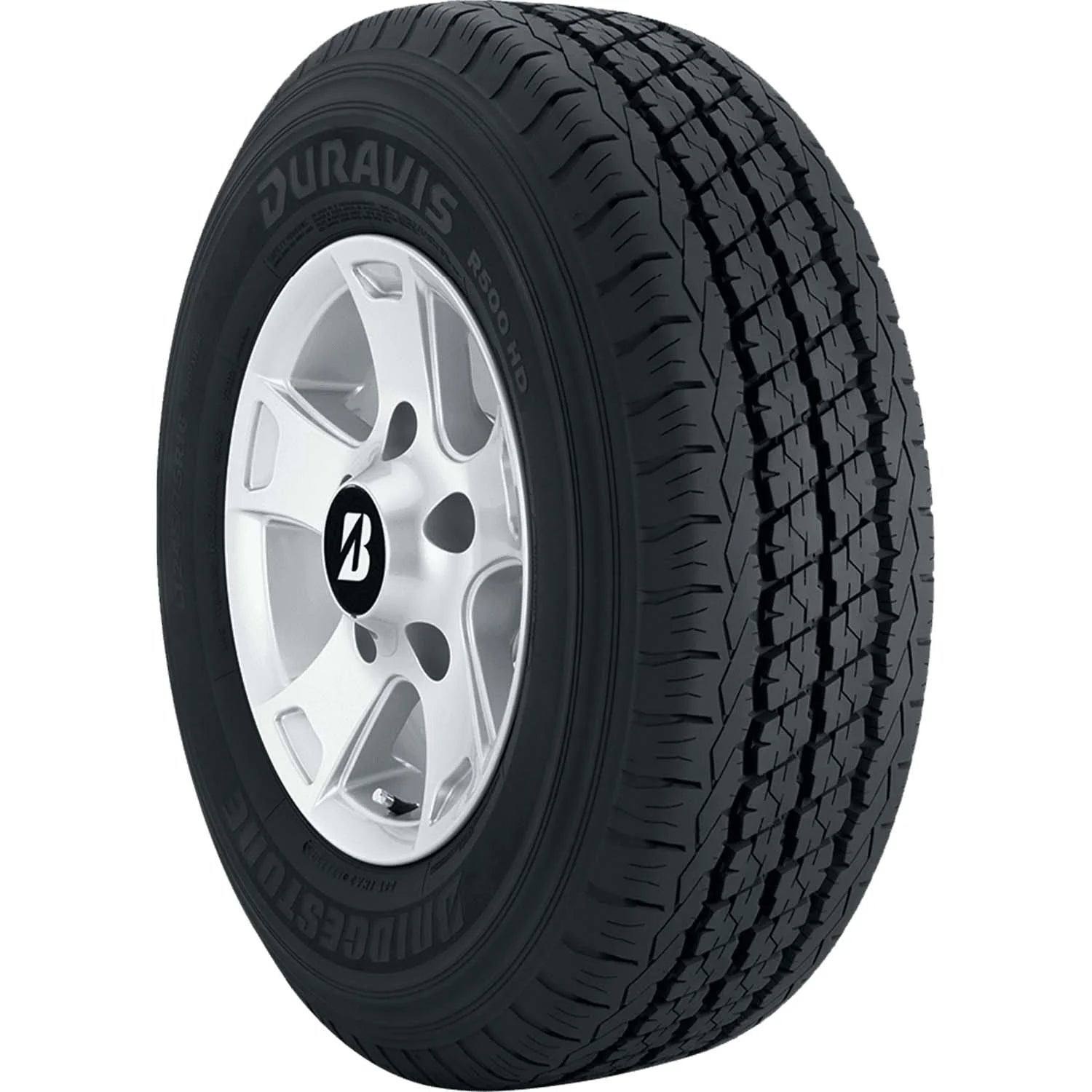 235/85R16 Bridgestone Duravis R500 HD 120 R Tire - Gun Hill Tire House (WTW - WHOLESALE TIRES & WHEELS)