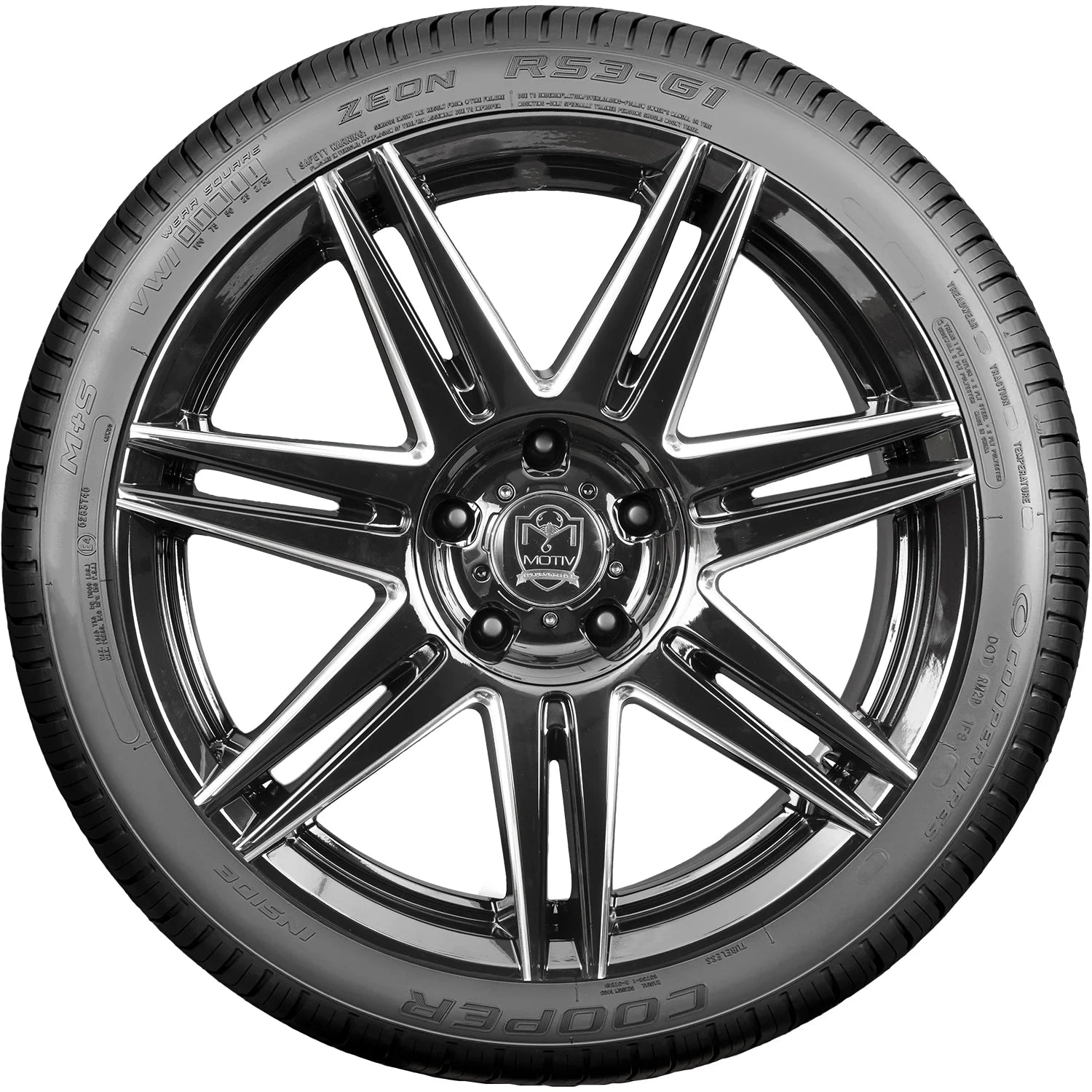 275/40R19 Cooper Zeon RS3 - G1 All Season 105W XL Passenger Tire - Gun Hill Tire House (WTW - WHOLESALE TIRES & WHEELS)