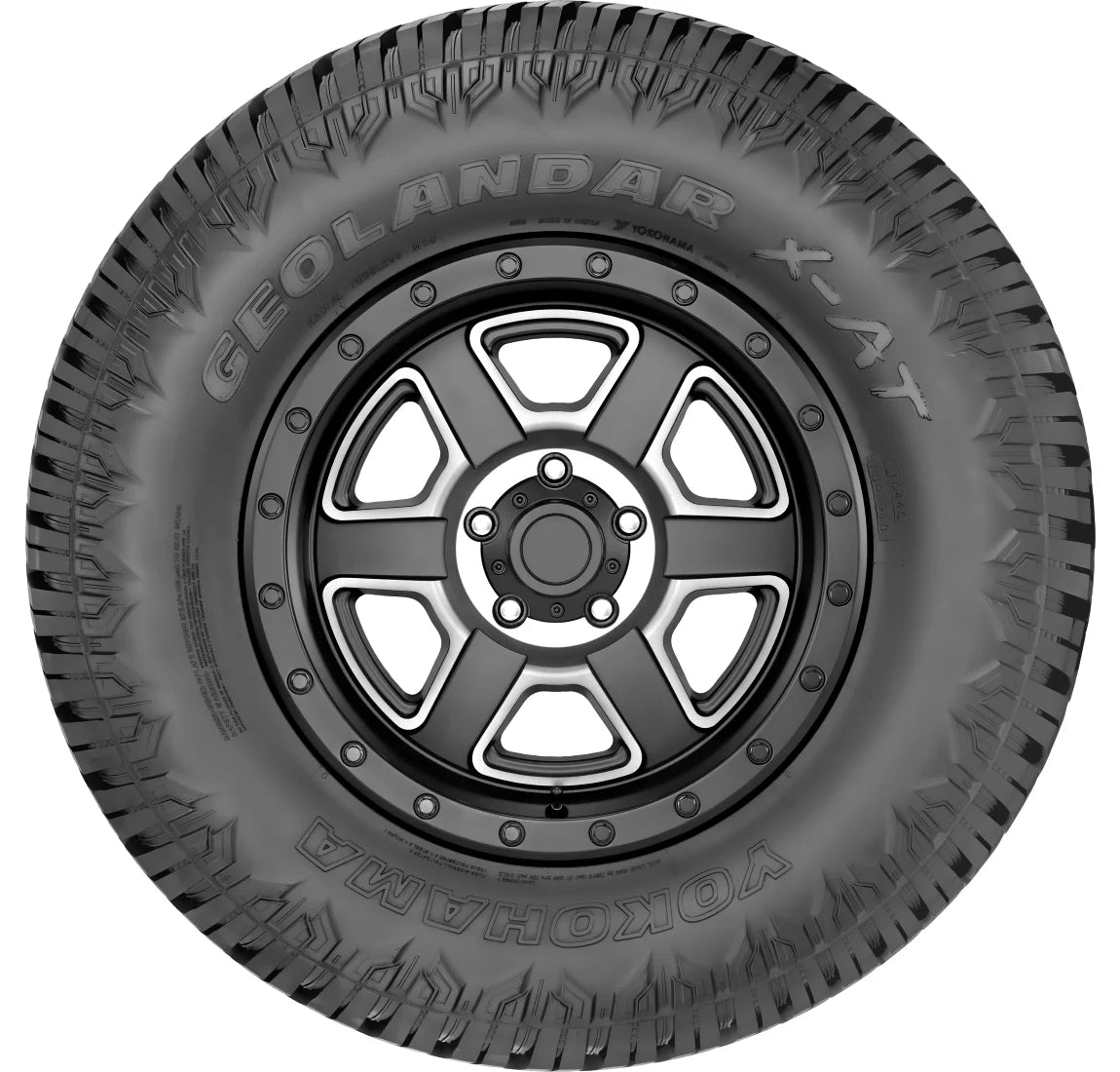 LT325/60R20/10 Yokohama Geolandar X - AT 126/123Q BW All Season Tire - Gun Hill Tire House (WTW - WHOLESALE TIRES & WHEELS)