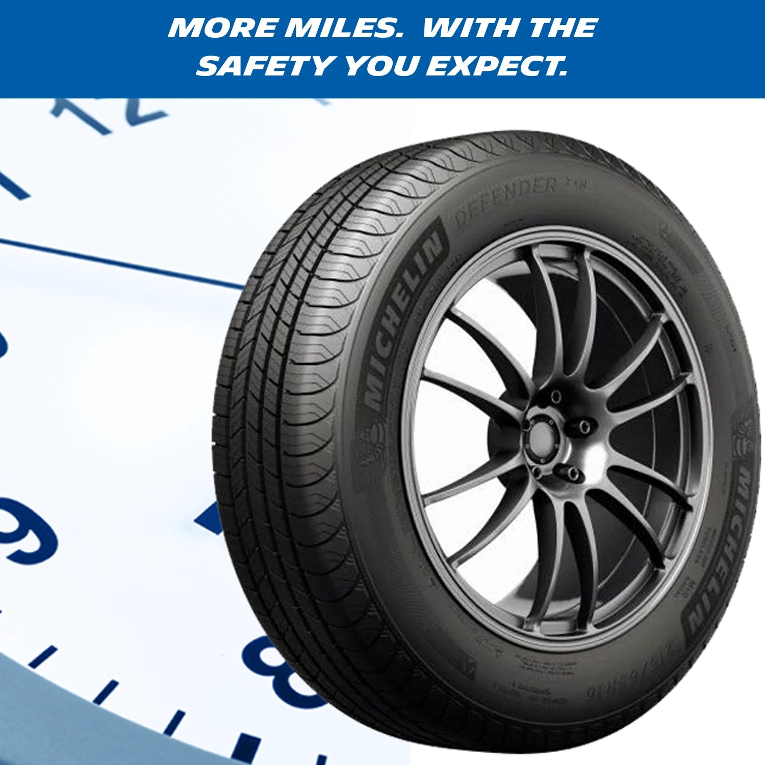 195/60R15 Michelin Defender T + H All - Season 88H Tire - Gun Hill Tire House (WTW - WHOLESALE TIRES & WHEELS)