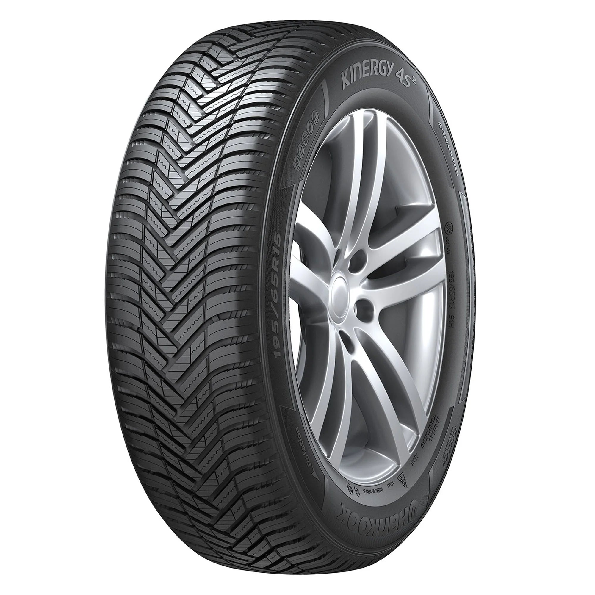 205/50R17 Hankook Kinergy 4S2 (H750) All Weather 93W XL Passenger Tire - Gun Hill Tire House (WTW - WHOLESALE TIRES & WHEELS)