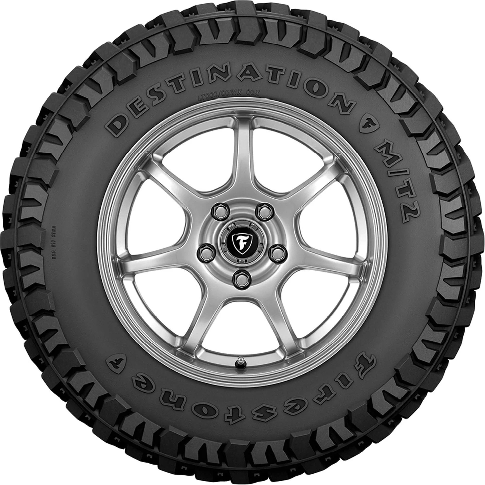 LT245/75R16 Firestone Destination M/T2 Mud Terrain120/116Q E Light Truck Tire - Gun Hill Tire House (WTW - WHOLESALE TIRES & WHEELS)