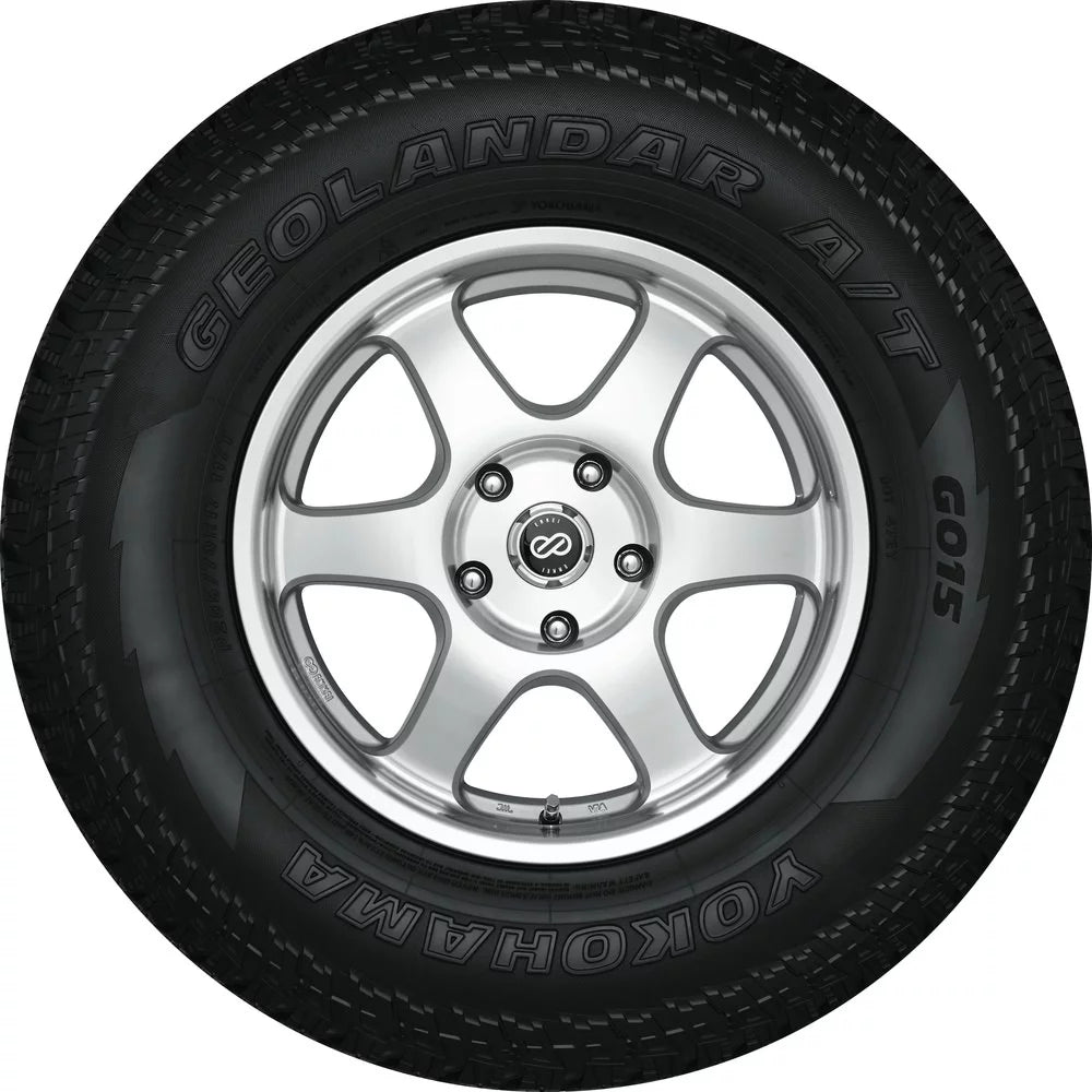 P235/75R15XL Yokohama Geolandar A/T G015 108T OWL All Weather Tire - Gun Hill Tire House (WTW - WHOLESALE TIRES & WHEELS)