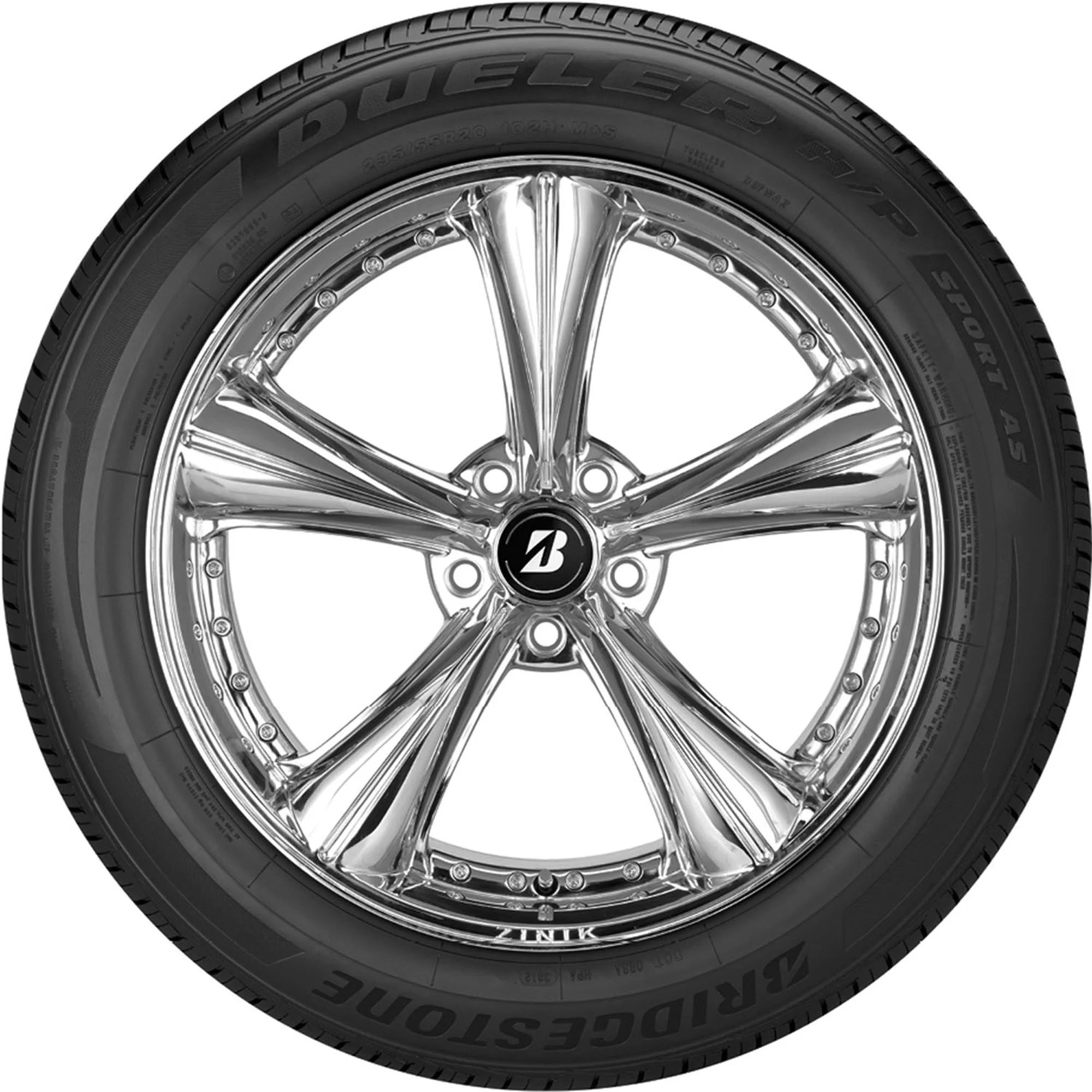 245/50R19 Bridgestone Dueler H/P Sport as All Season 105H XL Passenger Tire - Gun Hill Tire House (WTW - WHOLESALE TIRES & WHEELS)