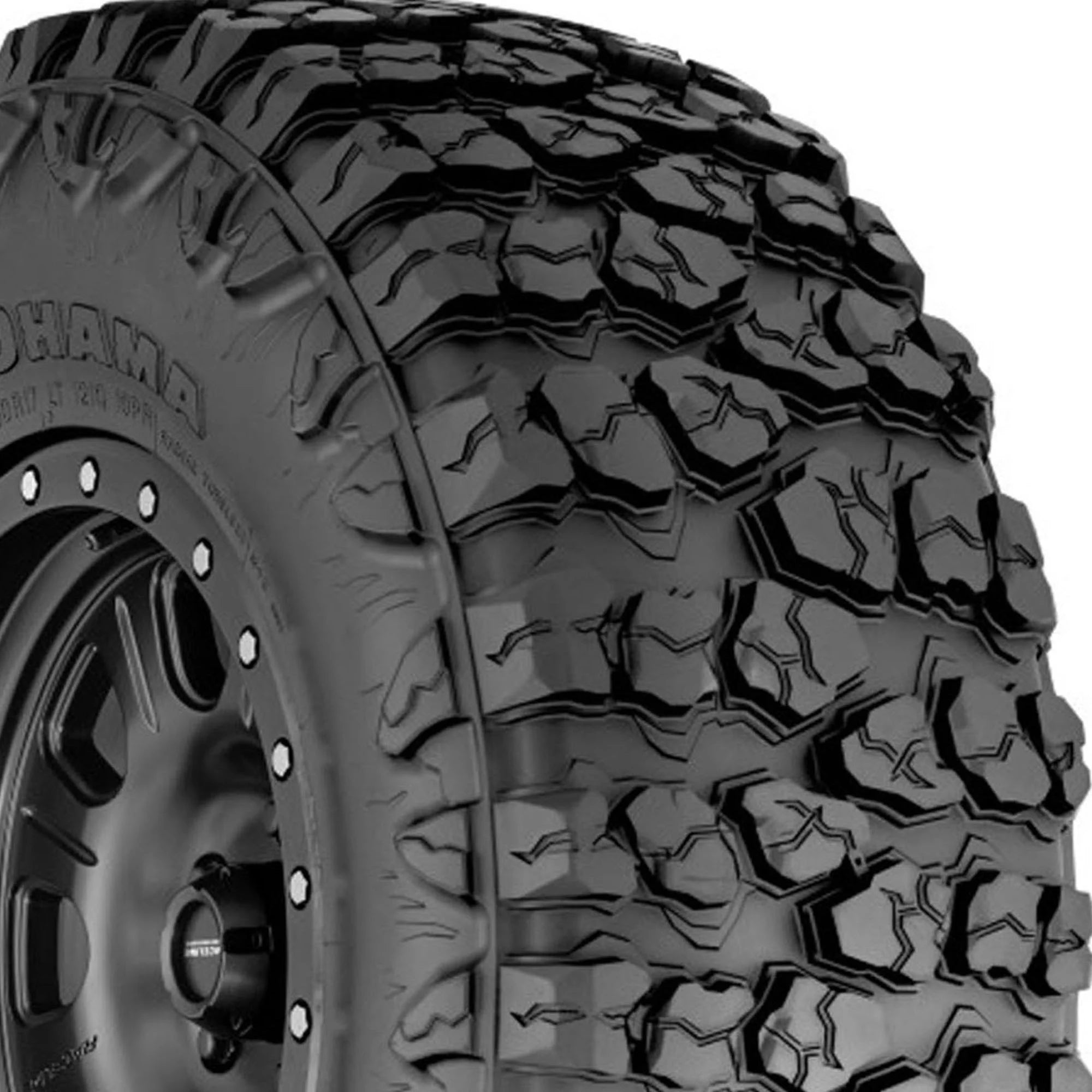 LT40X13.50R17 Yokohama Geolandar X - MT Mud Terrain 121Q D Light Truck Tire - Gun Hill Tire House (WTW - WHOLESALE TIRES & WHEELS)