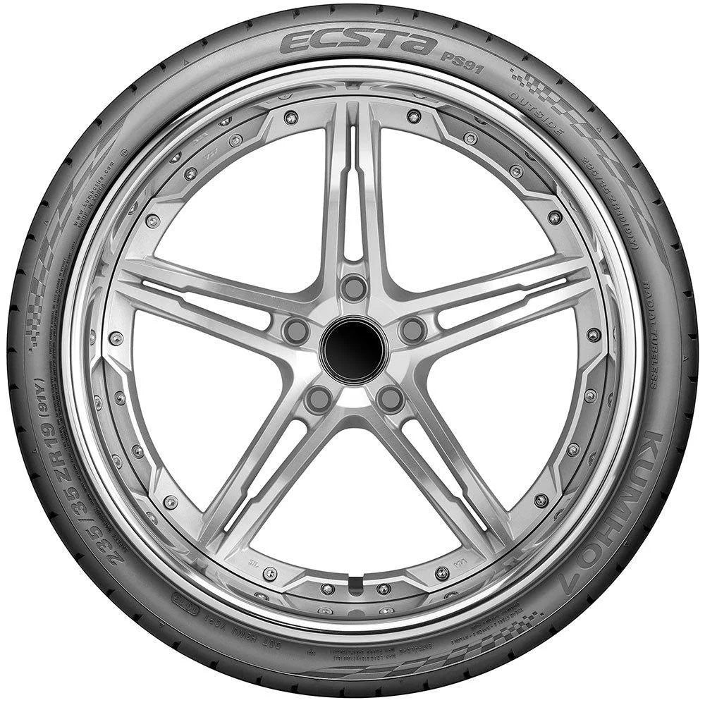 265/35ZR18XL Kumho Ecsta PS91 97Y BW Ultra High - Performance Tire - Gun Hill Tire House (WTW - WHOLESALE TIRES & WHEELS)