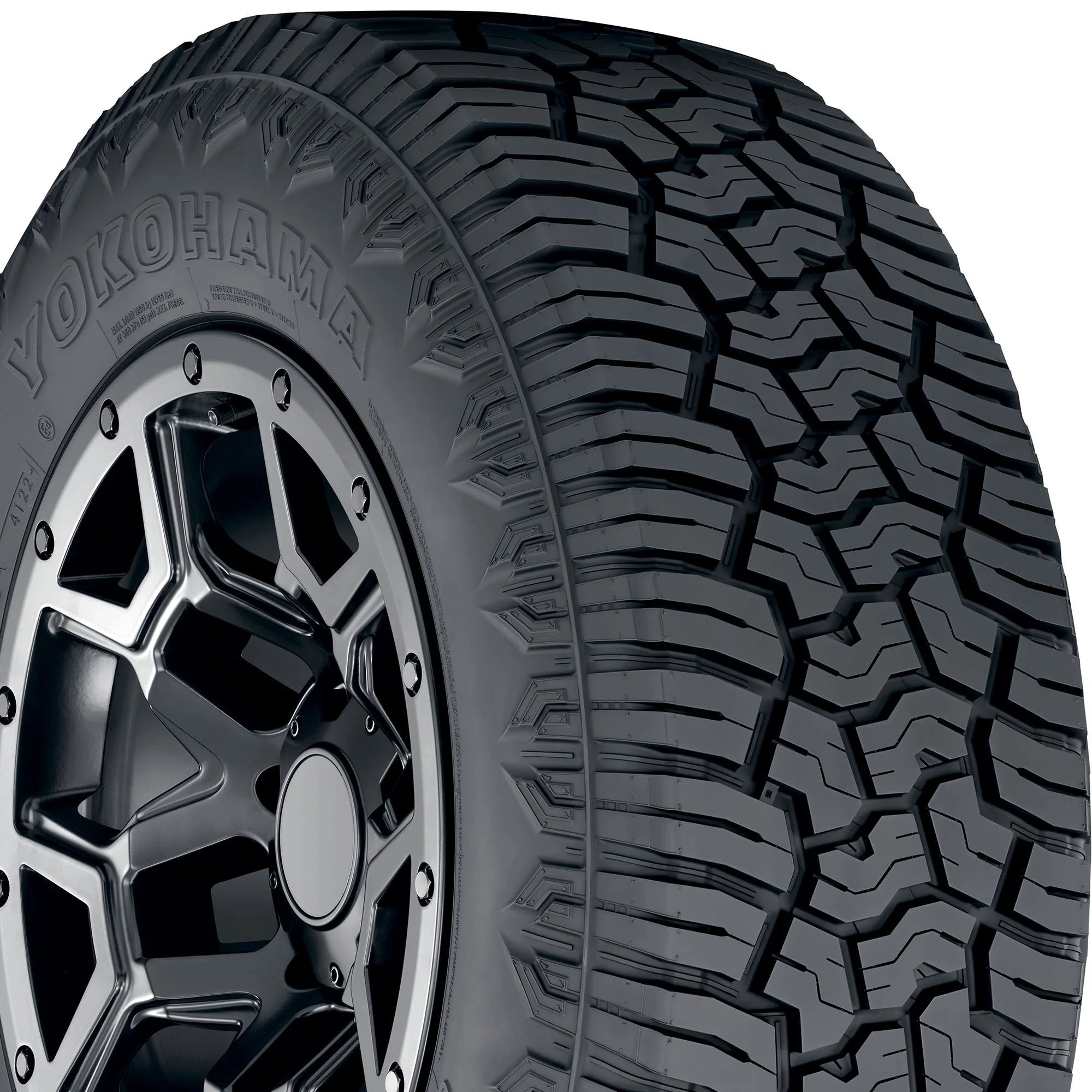 LT285/65R20 Yokohama Geolandar X - AT All Terrain 127/124Q E Light Truck Tire - Gun Hill Tire House (WTW - WHOLESALE TIRES & WHEELS)