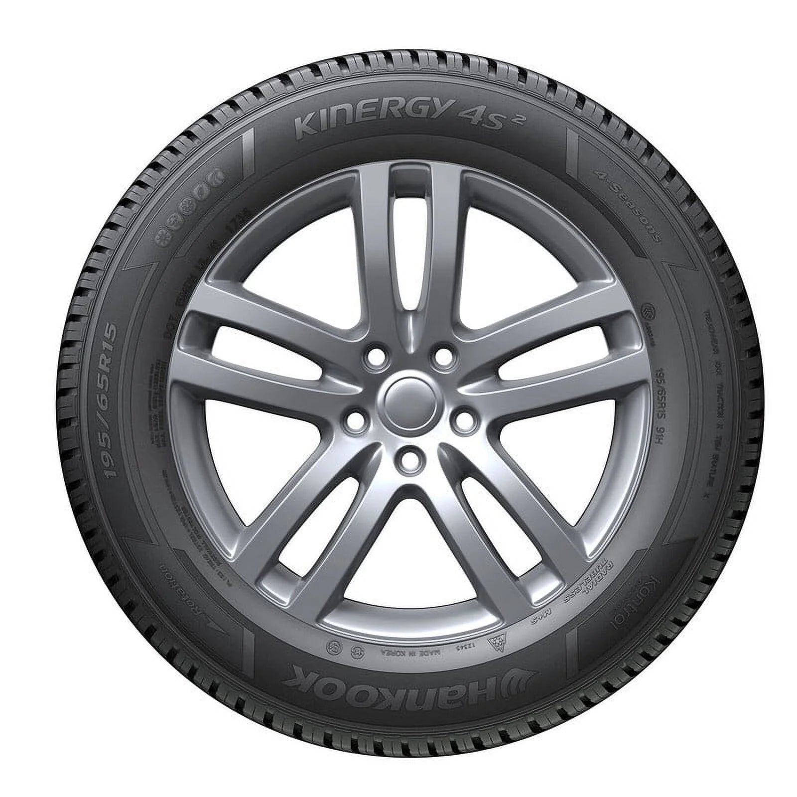 205/55R16 Hankook Kinergy 4S2 (H750) All Weather 91V Passenger Tire - Gun Hill Tire House (WTW - WHOLESALE TIRES & WHEELS)
