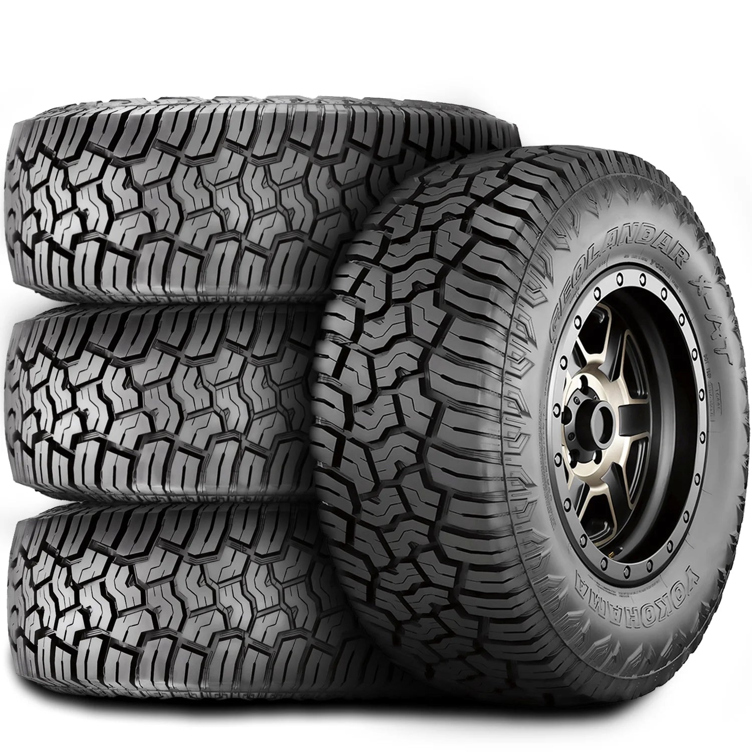 LT235/70R16 Yokohama Geolandar X - AT 104/101Q BW All Season Tire - Gun Hill Tire House (WTW - WHOLESALE TIRES & WHEELS)