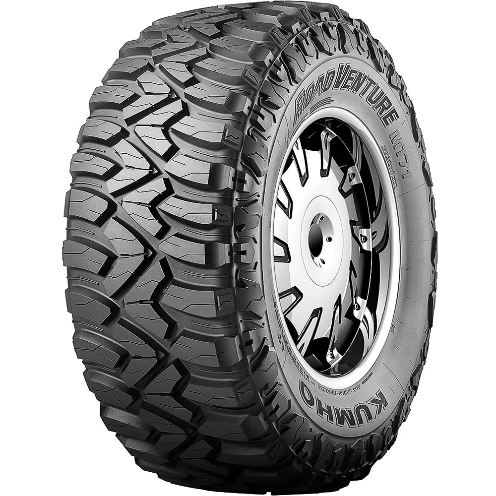 LT275/65R18 Kumho Road Venture MT71 Mud Terrain 123/120Q E Light Truck Tire - Gun Hill Tire House (WTW - WHOLESALE TIRES & WHEELS)