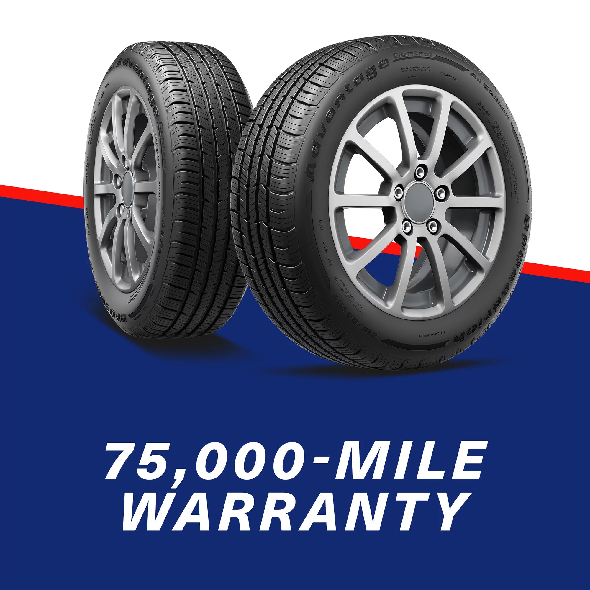 205/50R17/XL Bfgoodrich Advantage Control All - Season 93V Tire - Gun Hill Tire House (WTW - WHOLESALE TIRES & WHEELS)