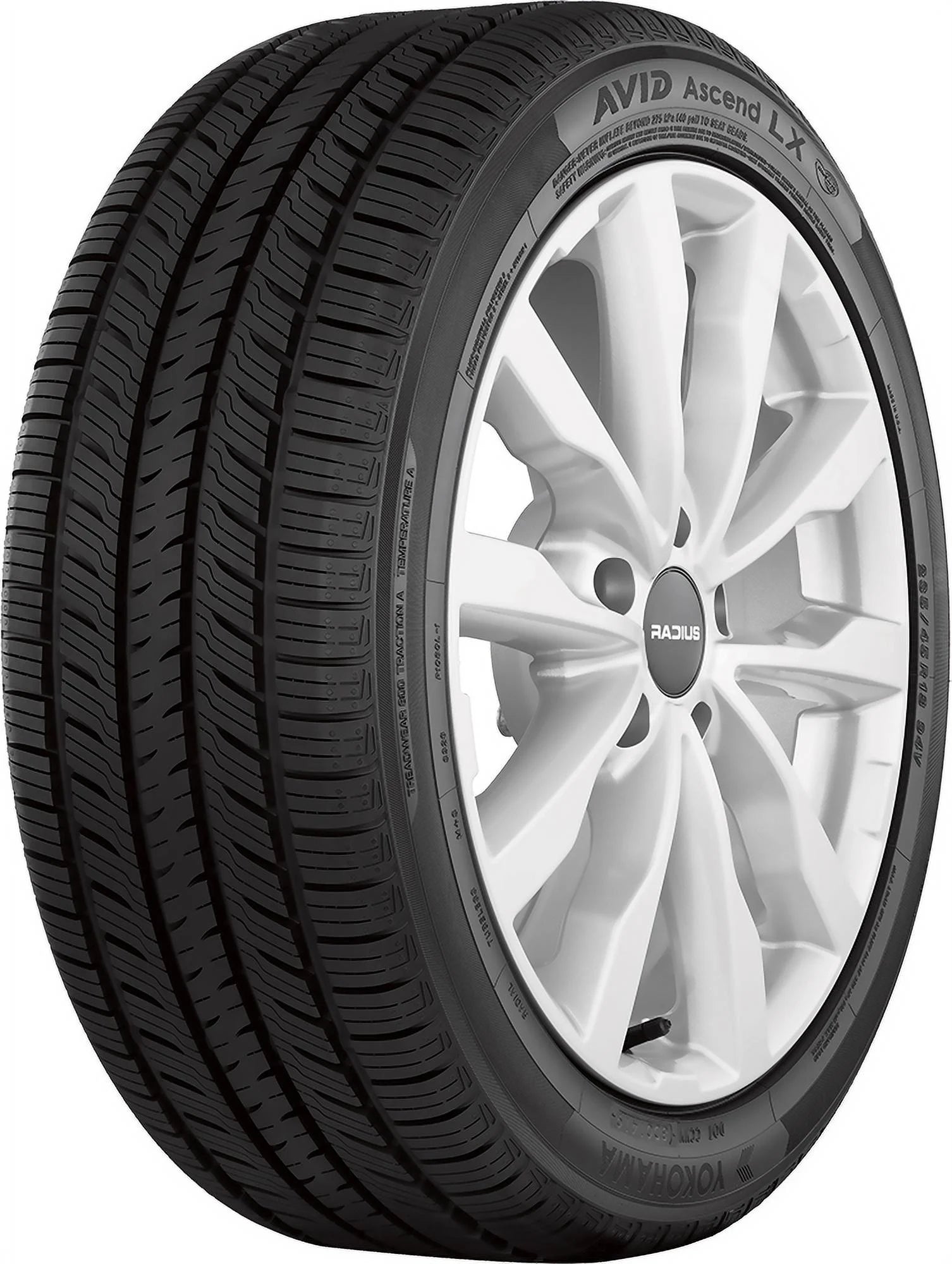 215/45R17 Yokohama Avid Ascend LX 87V - Gun Hill Tire House (WTW - WHOLESALE TIRES & WHEELS)