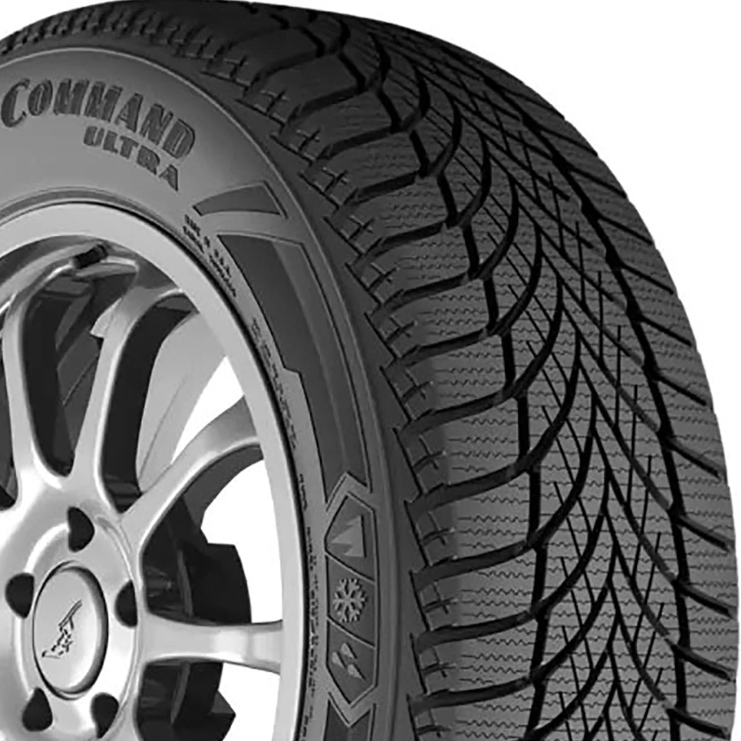 235/45R19 Goodyear Winter Command Ultra Winter 99V XL Passenger Tire - Gun Hill Tire House (WTW - WHOLESALE TIRES & WHEELS)