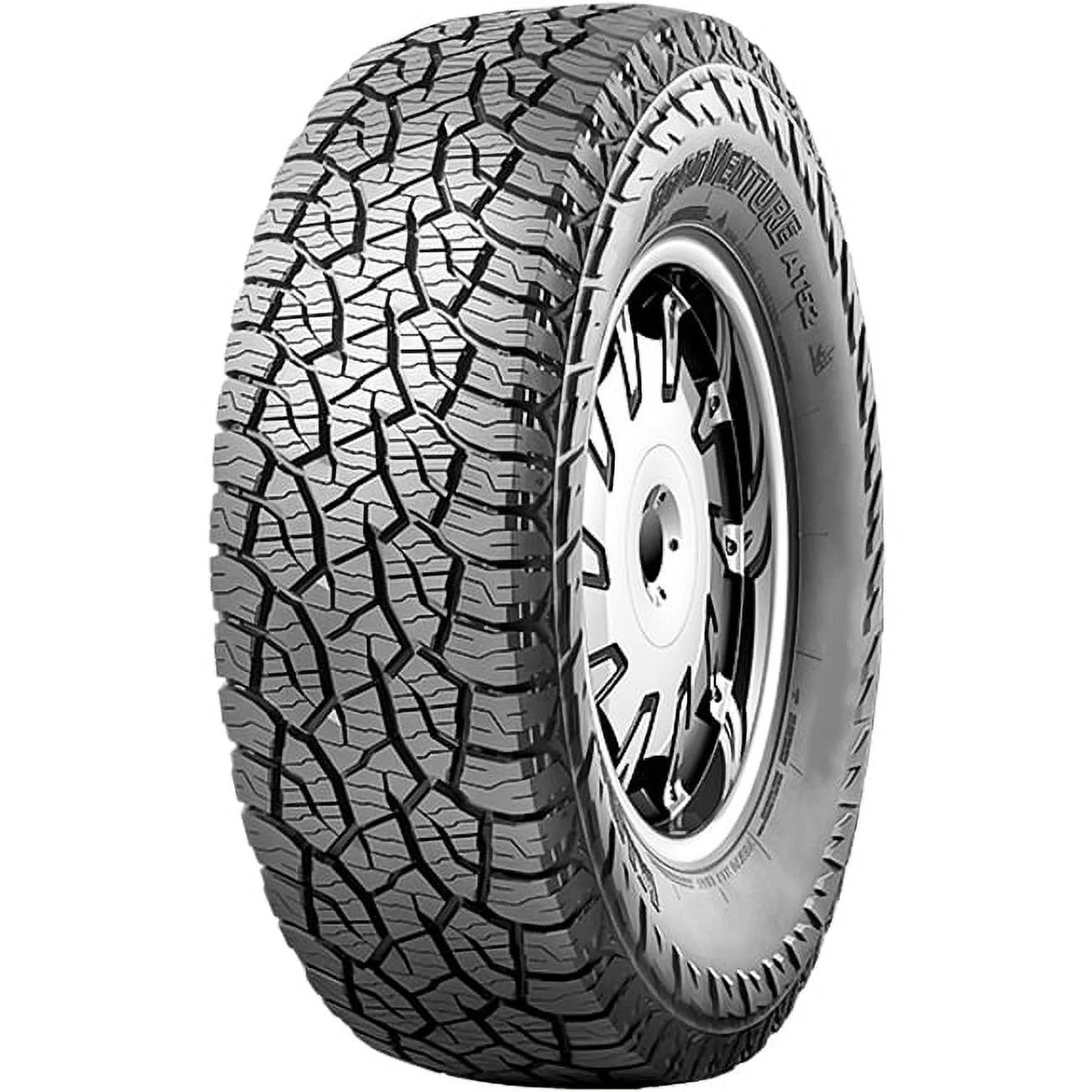 LT275/65R20 Kumho Road Venture AT52 All Terrain 126/123S E Light Truck Tire - Gun Hill Tire House (WTW - WHOLESALE TIRES & WHEELS)