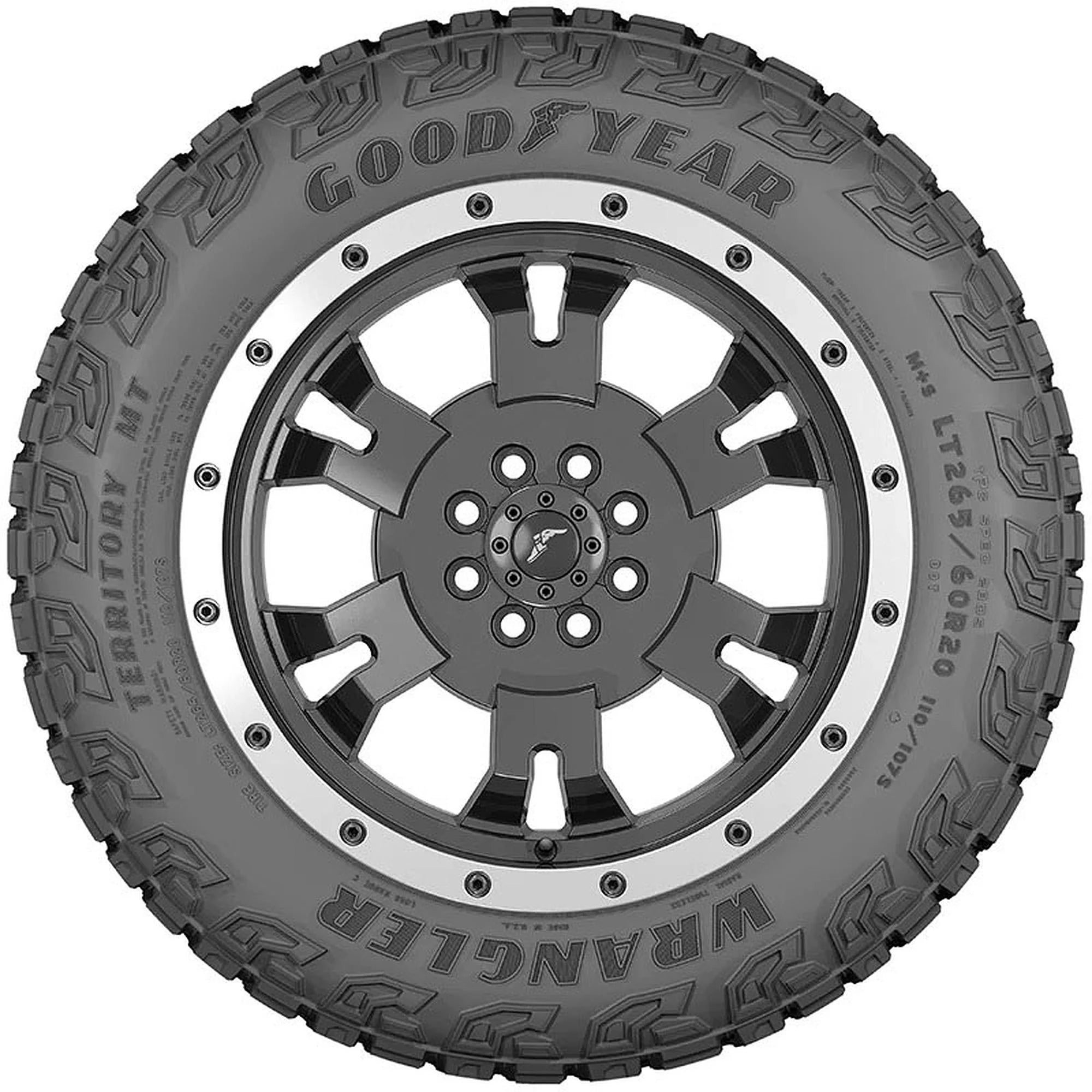 LT275/70R18 Goodyear Wrangler Territory MT 115Q All - Terrain Tire - Gun Hill Tire House (WTW - WHOLESALE TIRES & WHEELS)