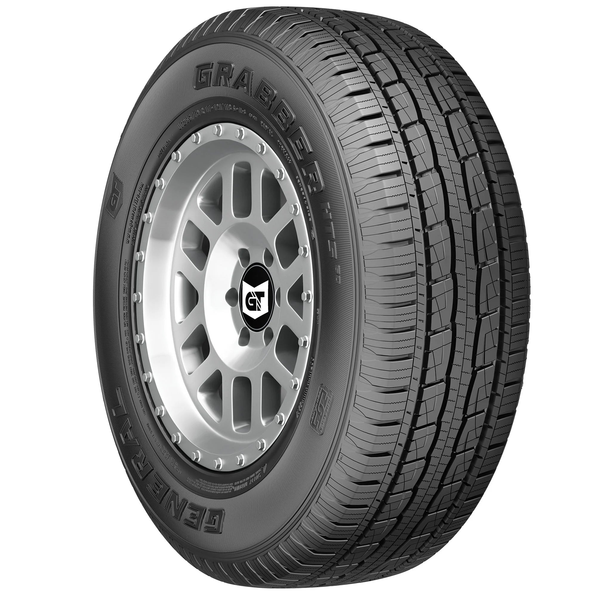 LT245/75R16/10 General Grabber HTS60 120/116S OWL All Season Tire - Gun Hill Tire House (WTW - WHOLESALE TIRES & WHEELS)