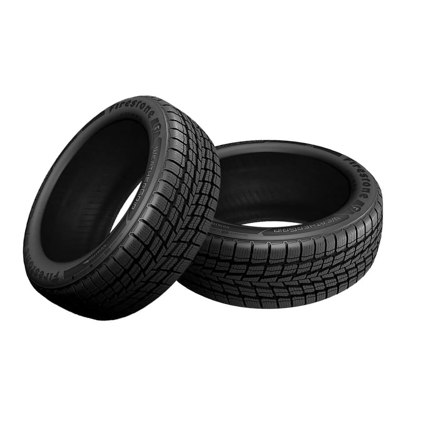 225/65R16 Firestone Weathergrip All Weather 100H Passenger Tire Fits: 2021 - 22 Chevrolet Trailblazer L, 2004 - 09 Nissan Quest SL - Gun Hill Tire House (WTW - WHOLESALE TIRES & WHEELS)