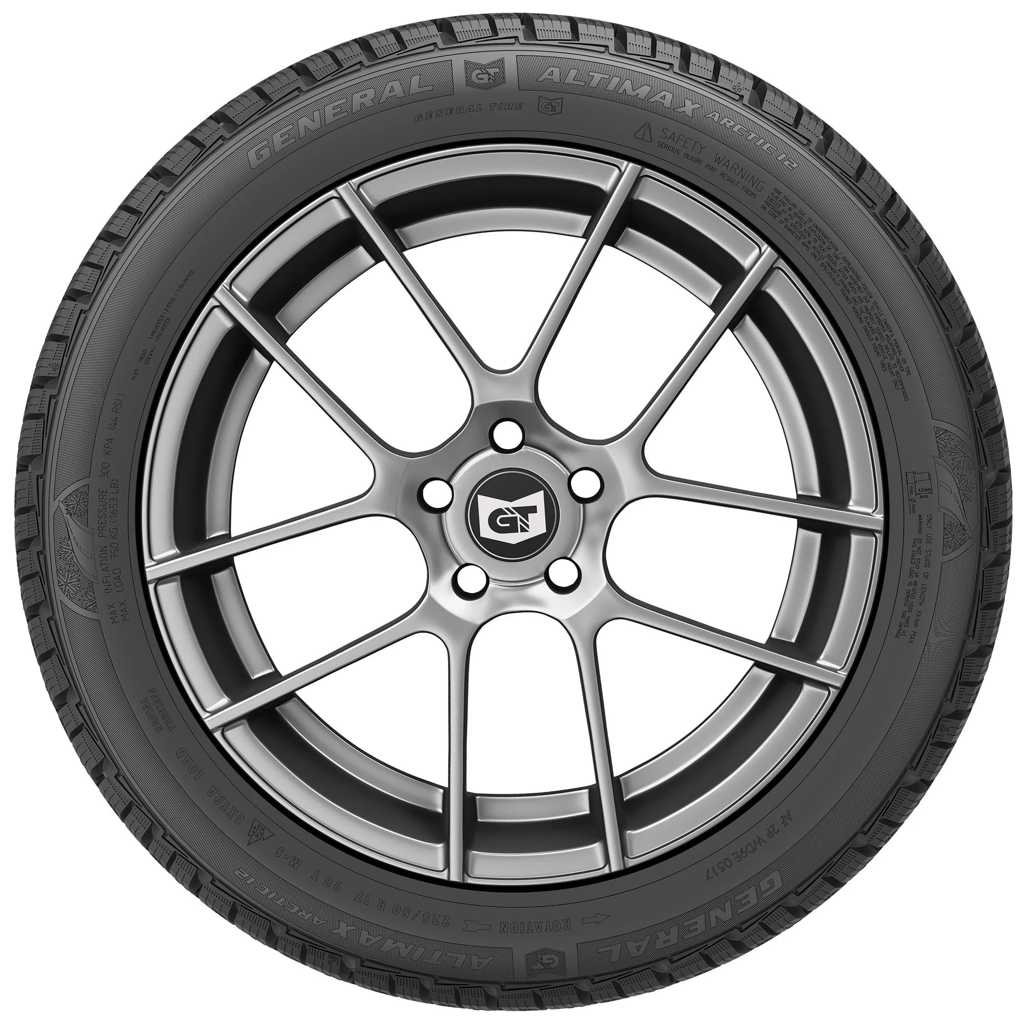 225/60R16 General Altimax Arctic 12 Winter 102T XL Passenger Tire - Gun Hill Tire House (WTW - WHOLESALE TIRES & WHEELS)