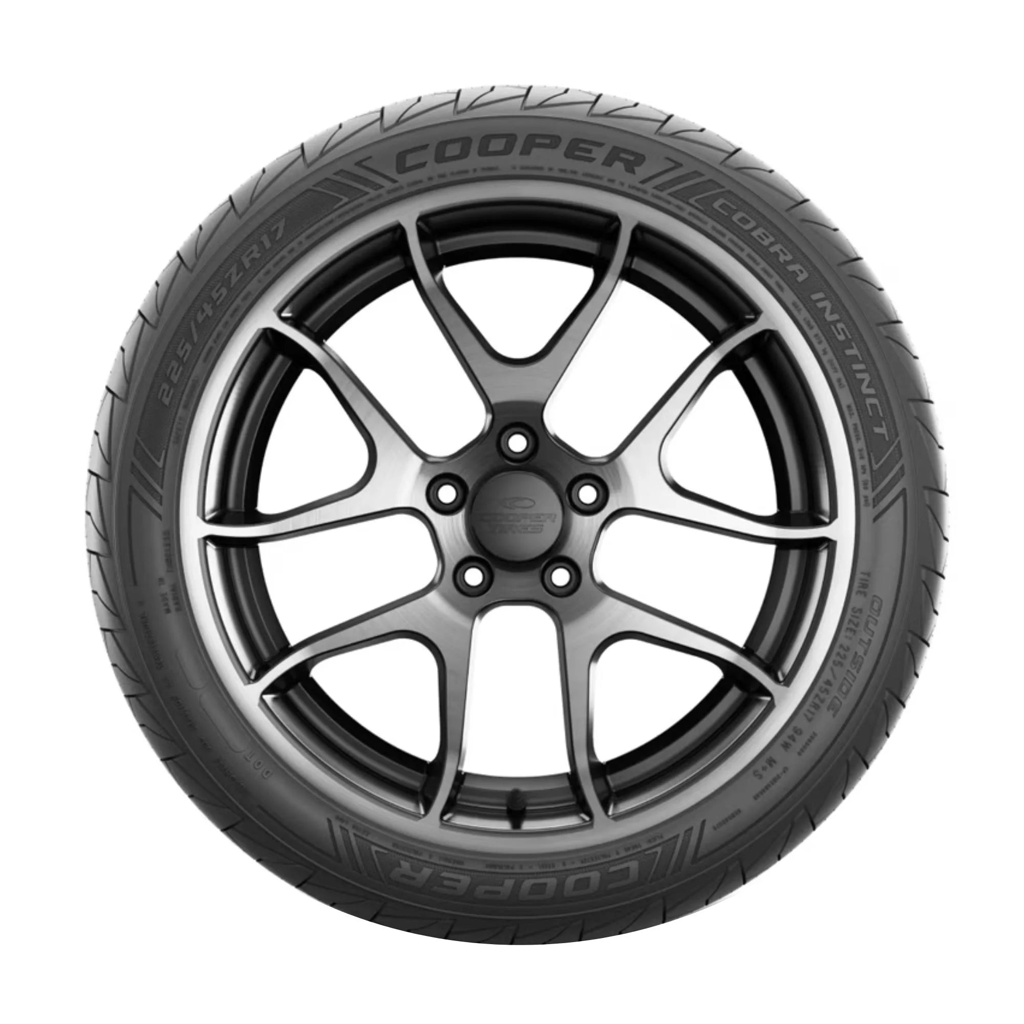 245/45ZR18 Cooper Cobra Instinct All Season 100Y XL Passenger Tire - Gun Hill Tire House (WTW - WHOLESALE TIRES & WHEELS)