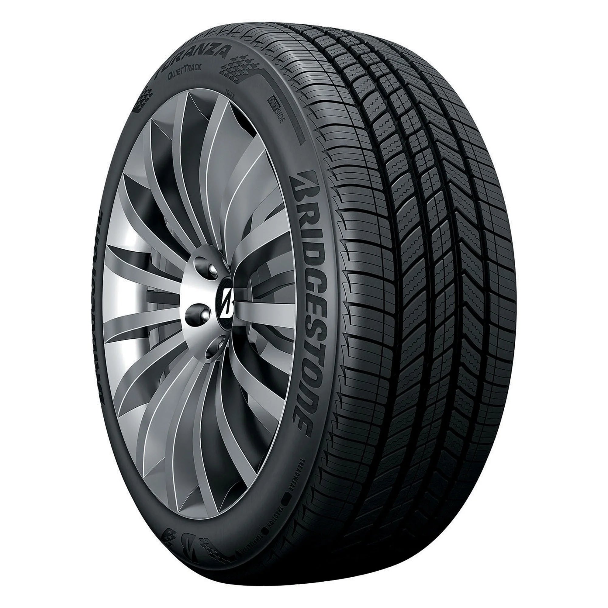 205/55R16 Bridgestone Turanza Quiettrack All Season 91V Passenger Tire - Gun Hill Tire House (WTW - WHOLESALE TIRES & WHEELS)
