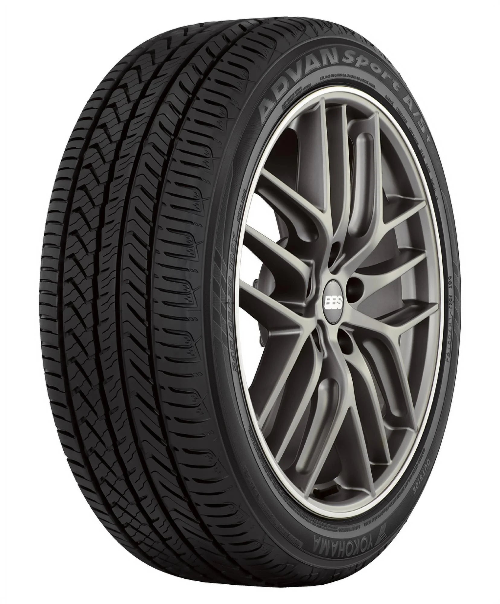 245/45R18 Yokohama Advan Sport All Season plus 100W Performance Passenger Tire - Gun Hill Tire House (WTW - WHOLESALE TIRES & WHEELS)