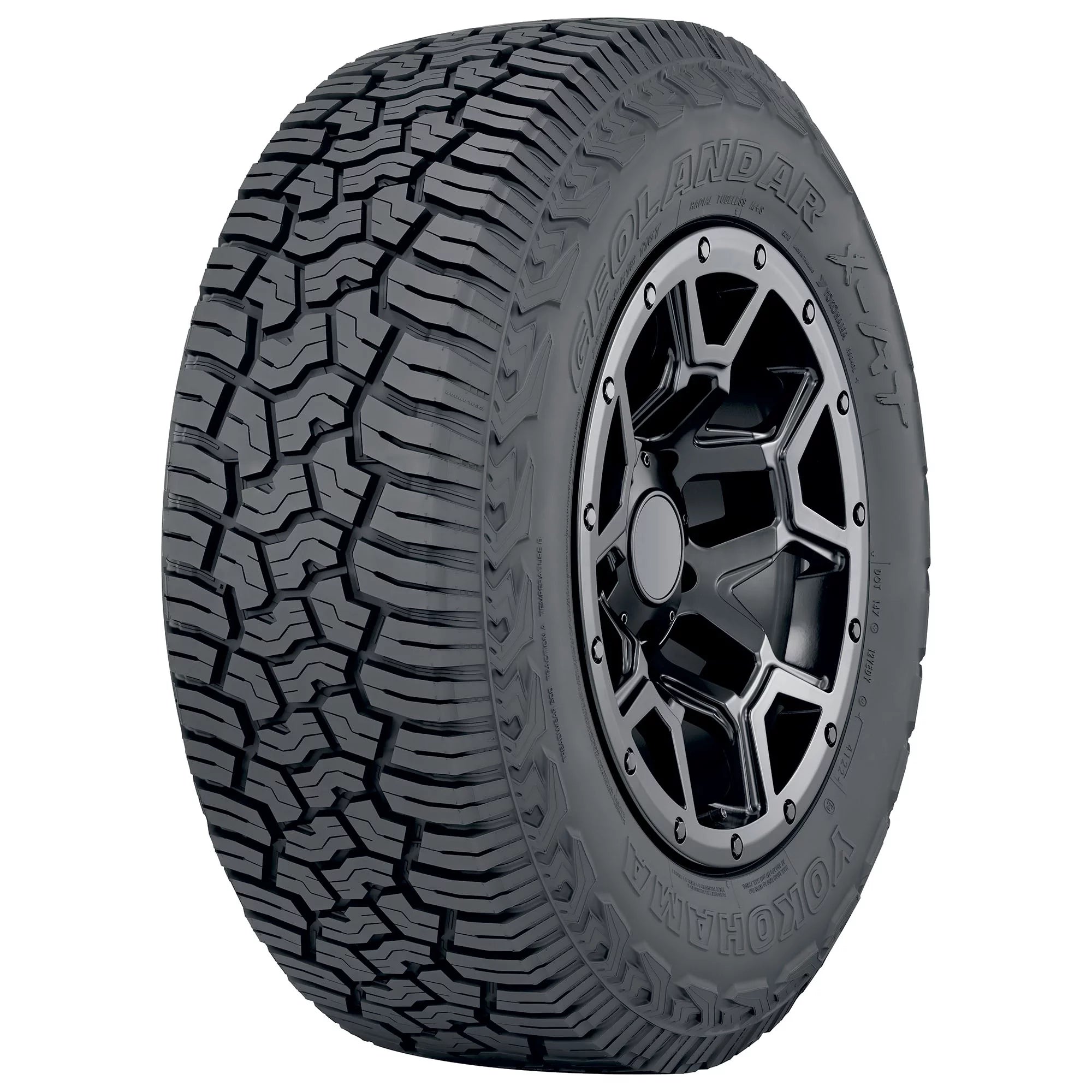 LT285/60R18 Yokohama Geolandar X - AT All Terrain 122/119Q E Light Truck Tire - Gun Hill Tire House (WTW - WHOLESALE TIRES & WHEELS)