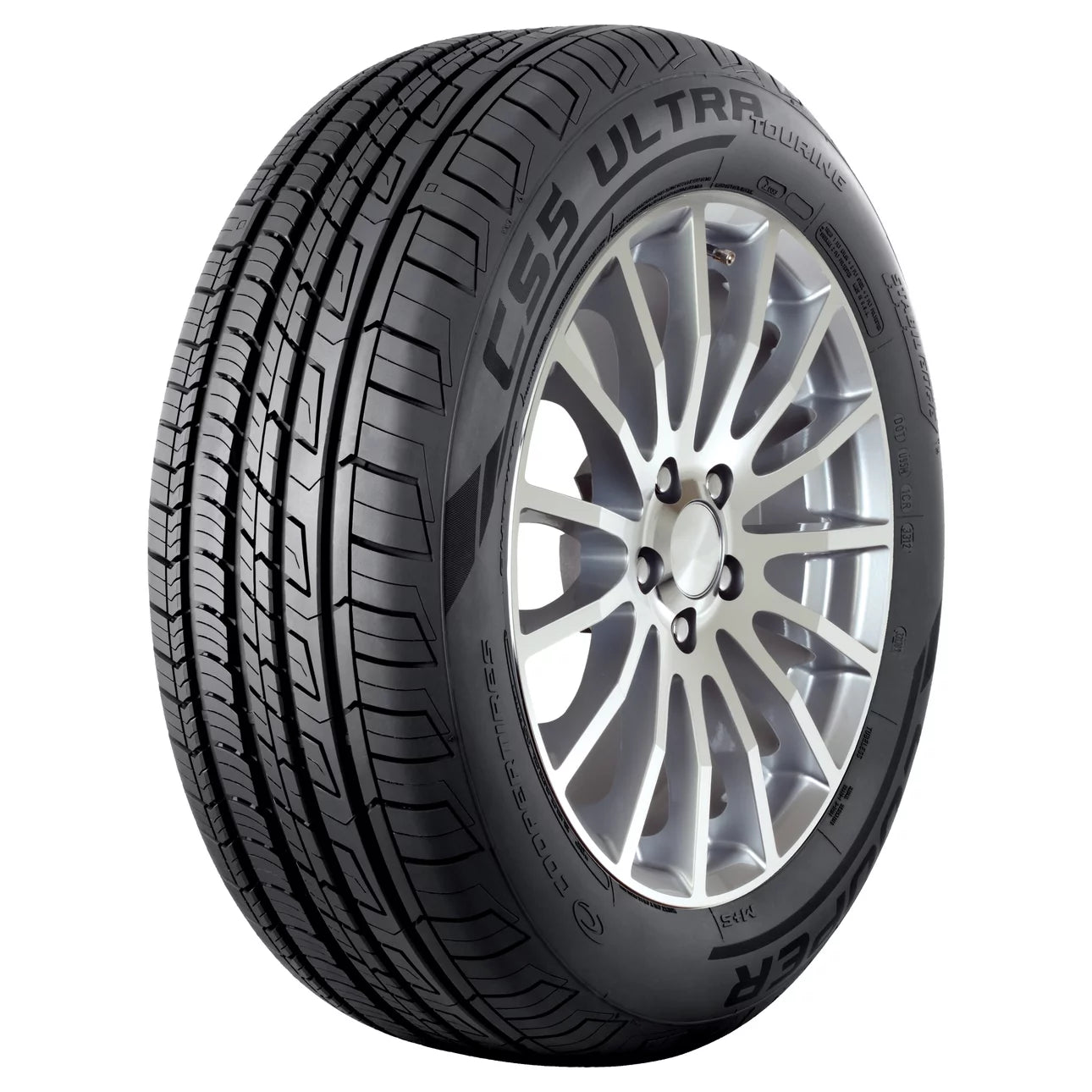 215/55R16 Cooper CS5 Ultra Touring All - Season 93H Tire - Gun Hill Tire House (WTW - WHOLESALE TIRES & WHEELS)