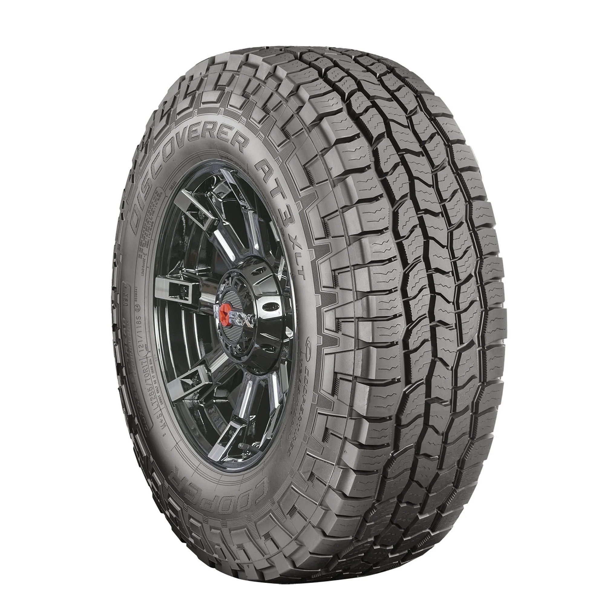 LT285/55R20 Cooper Discoverer AT3 XLT All Terrain 122/119R E Light Truck Tire - Gun Hill Tire House (WTW - WHOLESALE TIRES & WHEELS)