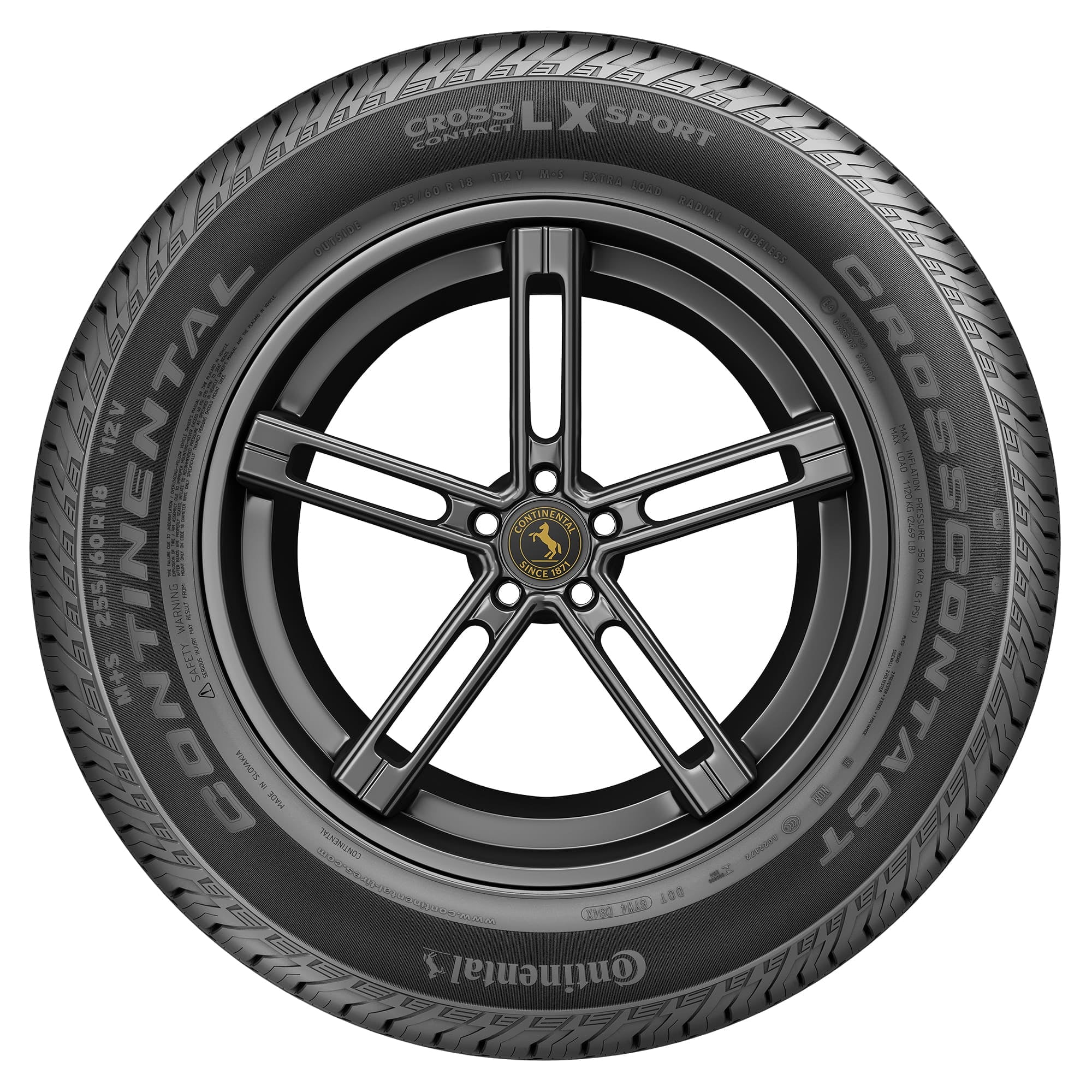 235/55R19 Continental Crosscontact LX Sport All Season 101H Suv/Crossover Tire - Gun Hill Tire House (WTW - WHOLESALE TIRES & WHEELS)