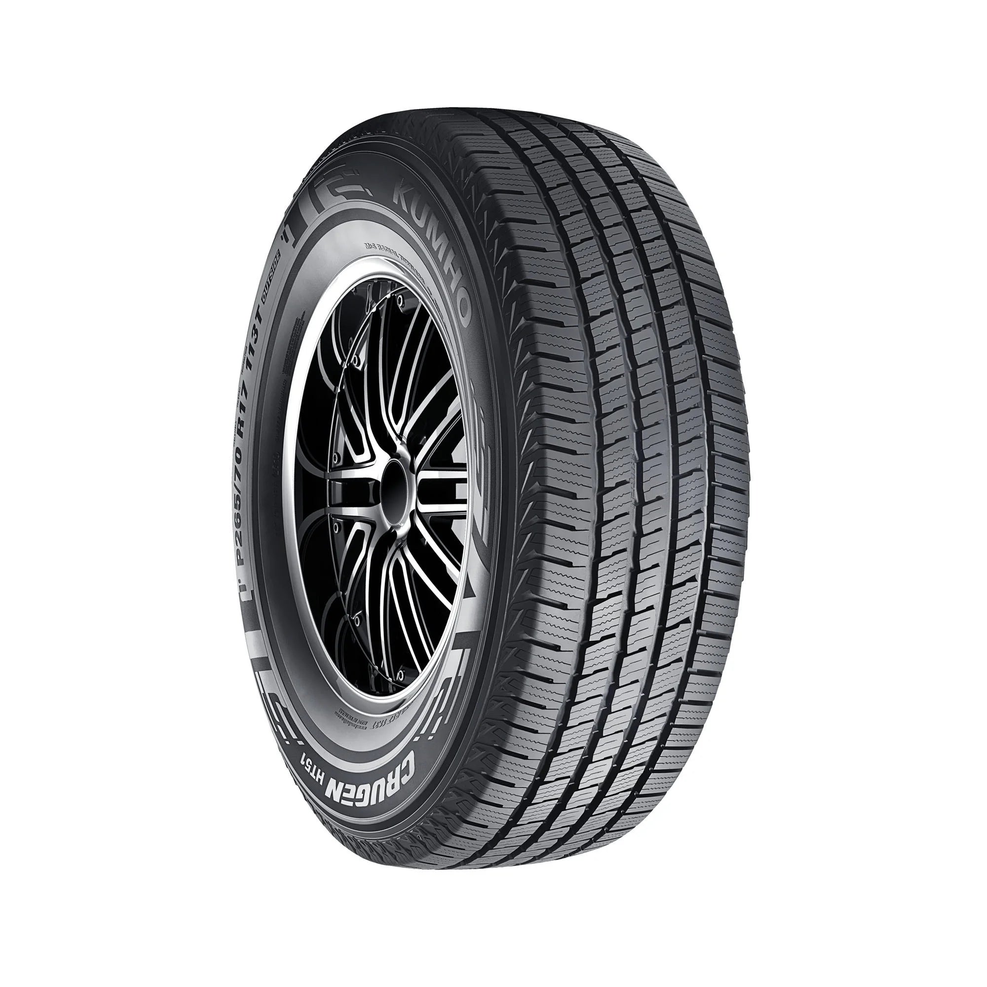 245/50R20 Kumho Crugen HP71 All Season 102V Suv/Crossover Tire - Gun Hill Tire House (WTW - WHOLESALE TIRES & WHEELS)