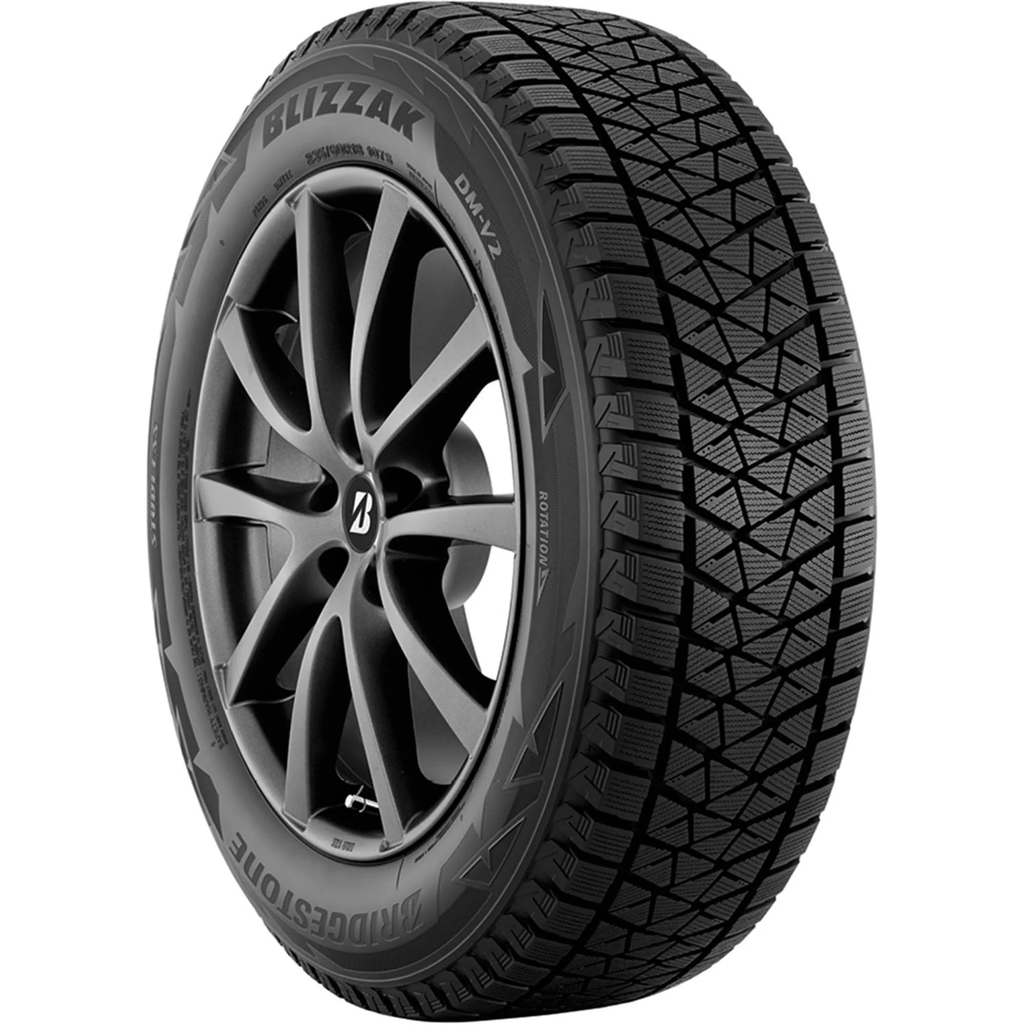 235/75R15 Bridgestone Blizzak DM - V2 Winter 109R XL Light Truck Tire - Gun Hill Tire House (WTW - WHOLESALE TIRES & WHEELS)
