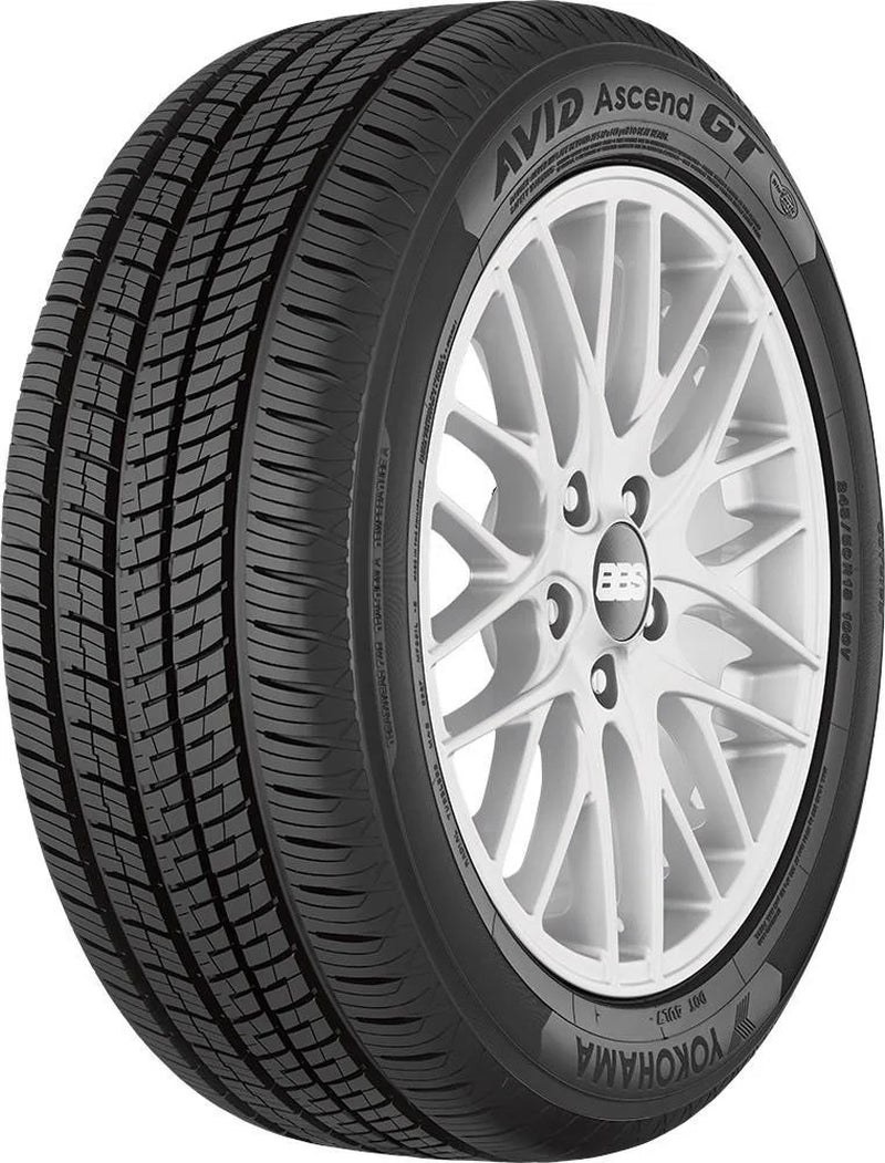 185/65R15 Yokohama Avid Ascend GT 88H BW All Season Tire - Gun Hill Tire House (WTW - WHOLESALE TIRES & WHEELS)