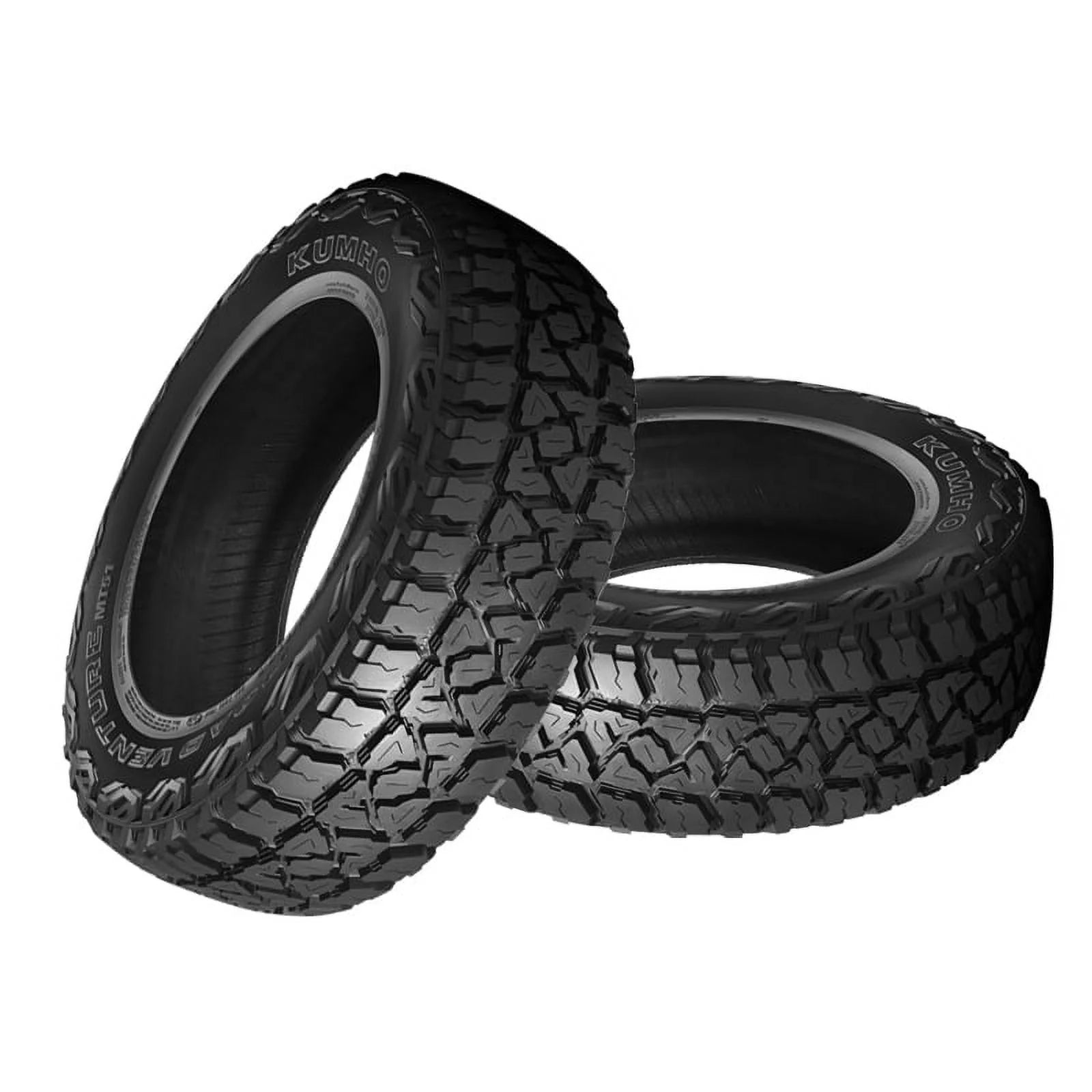 LT245/75R16 Kumho Road Venture MT51 Mud Terrain 120/116Q E Light Truck Tire - Gun Hill Tire House (WTW - WHOLESALE TIRES & WHEELS)
