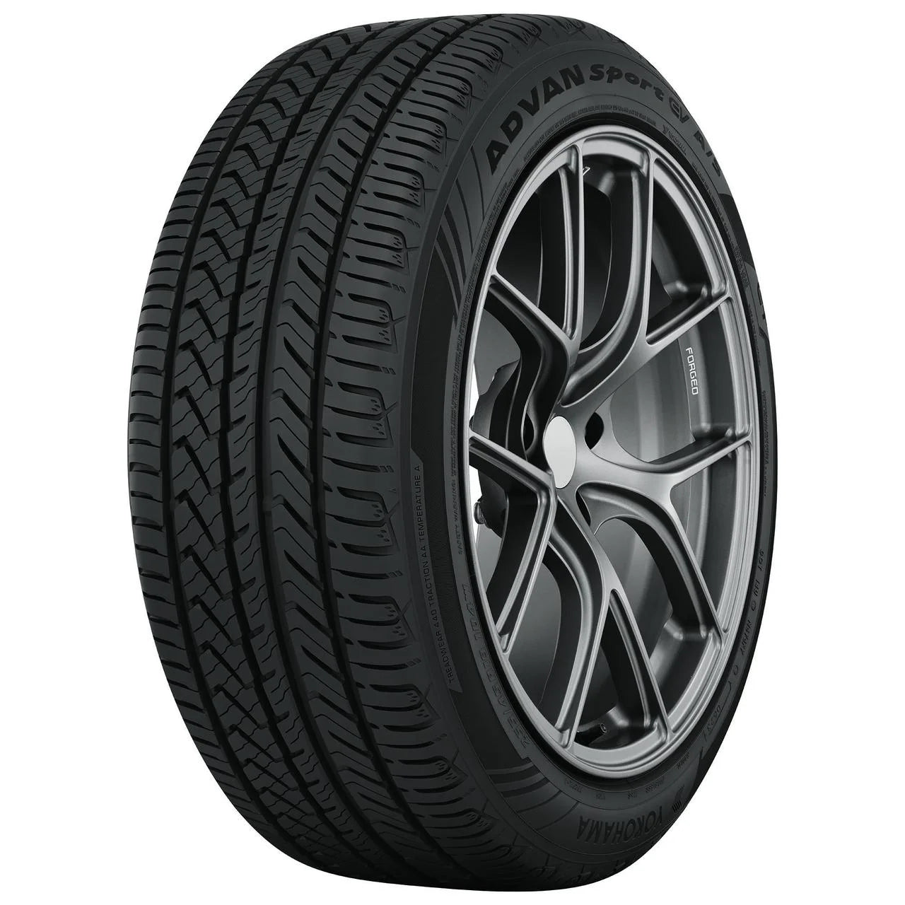 285/40R19 Yokohama Advan Sport EV A/S UHP All Season 107Y XL Passenger Tire - Gun Hill Tire House (WTW - WHOLESALE TIRES & WHEELS)