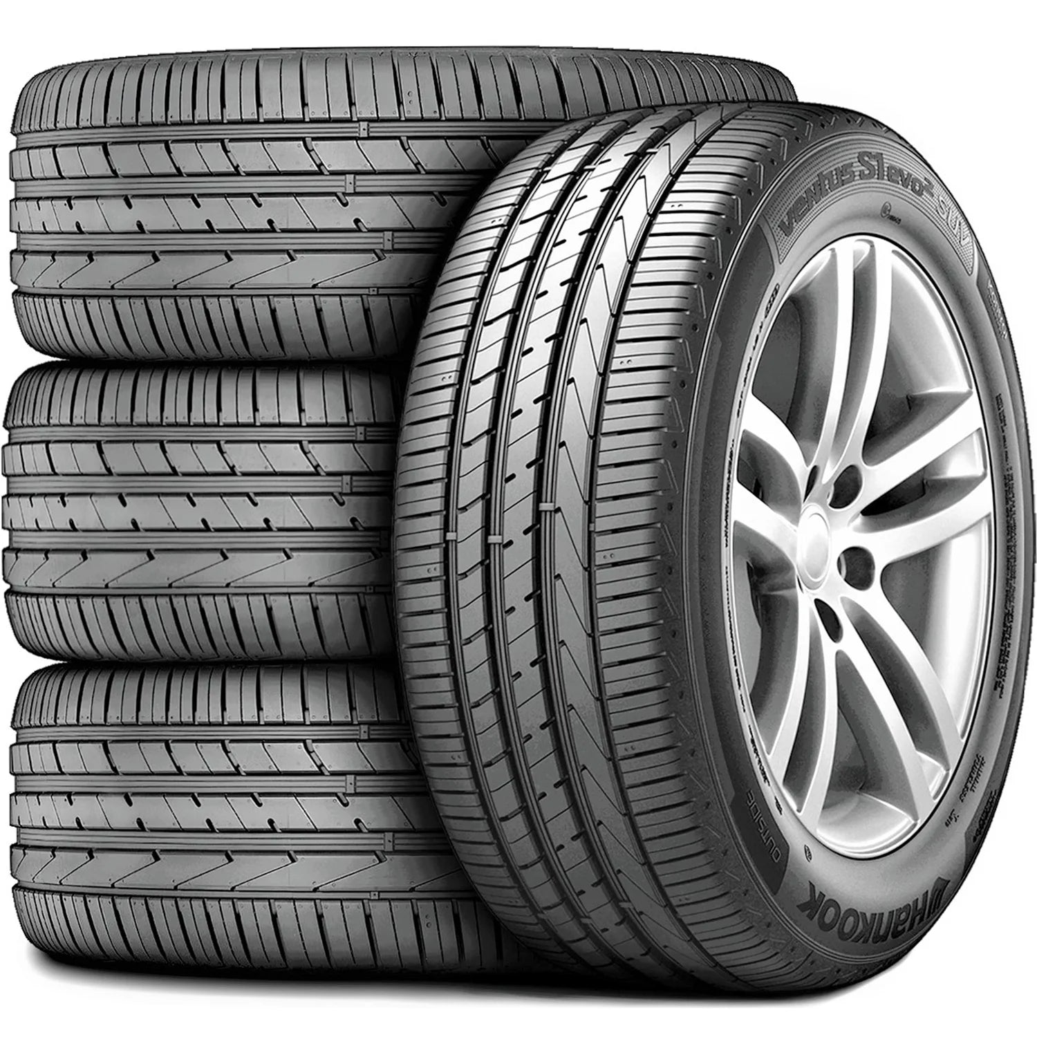255/50ZR19 Hankook Ventus S1 EVO2 SUV (K117A) Performance 107Y XL Passenger Tire - Gun Hill Tire House (WTW - WHOLESALE TIRES & WHEELS)