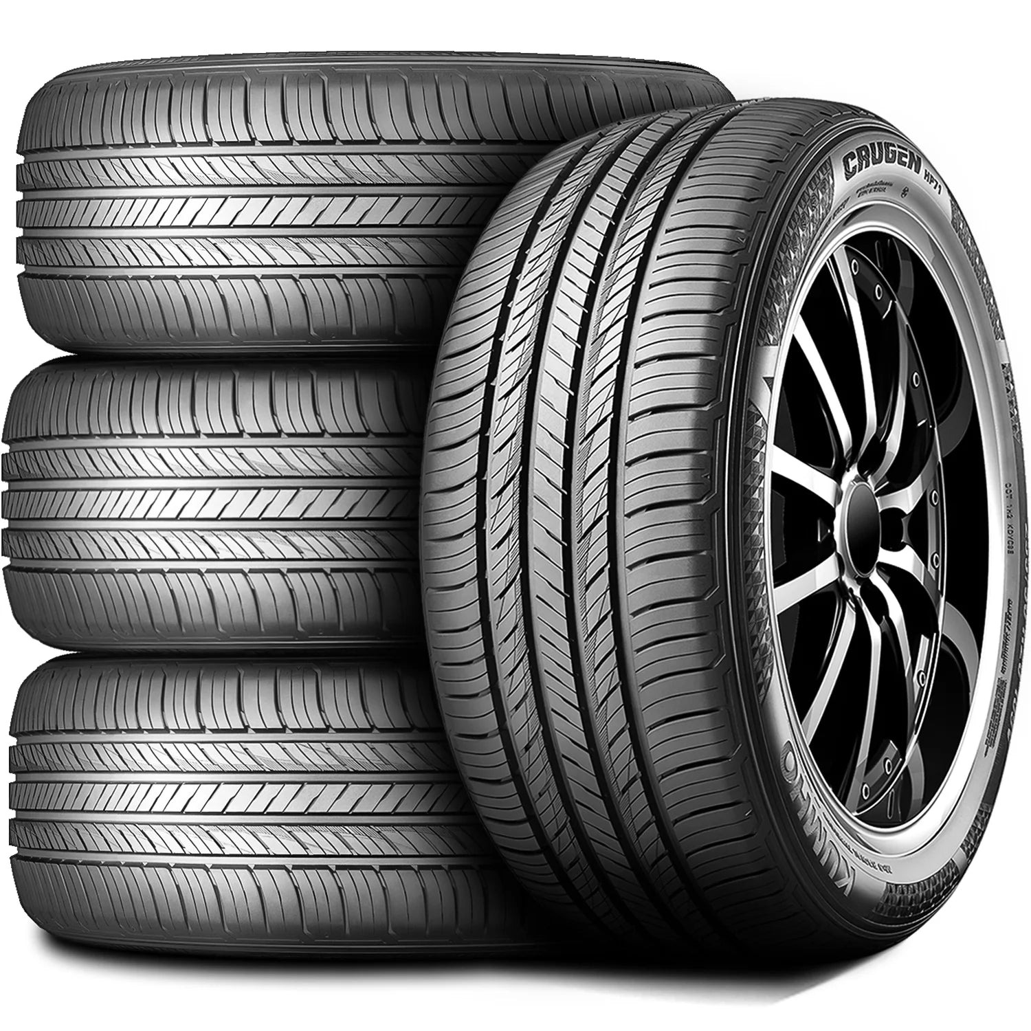 245/55R19 Kumho Crugen HP71 103H BW All Season Tire - Gun Hill Tire House (WTW - WHOLESALE TIRES & WHEELS)