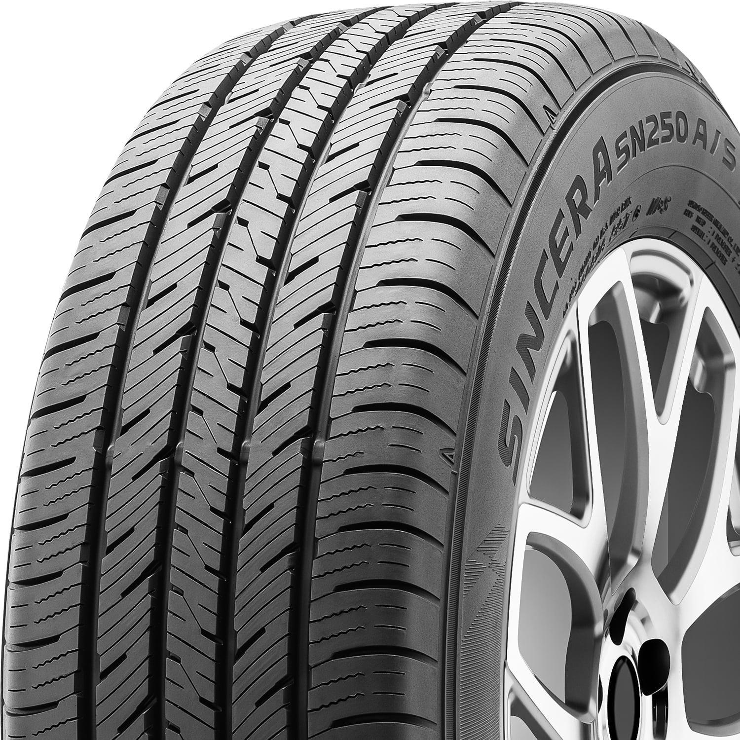 215/45R17 Falken Sincera SN250 A/S 87V BW All - Season Tire - Gun Hill Tire House (WTW - WHOLESALE TIRES & WHEELS)