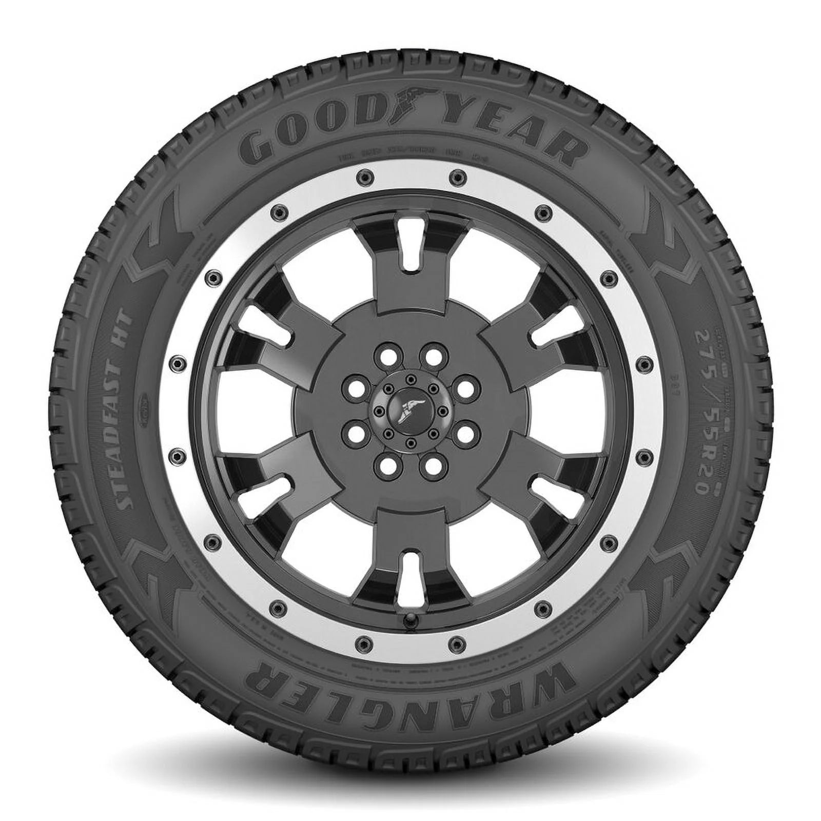 265/70R16 Goodyear Wrangler Steadfast HT 112T All - Terrain Tire - Gun Hill Tire House (WTW - WHOLESALE TIRES & WHEELS)