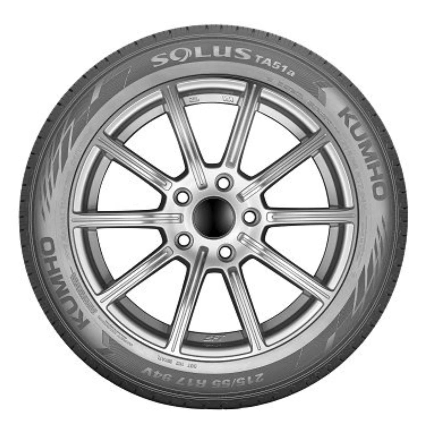 235/60R16 Kuhmo Solus Ta51A 100H BSW All Season Tire - Gun Hill Tire House (WTW - WHOLESALE TIRES & WHEELS)