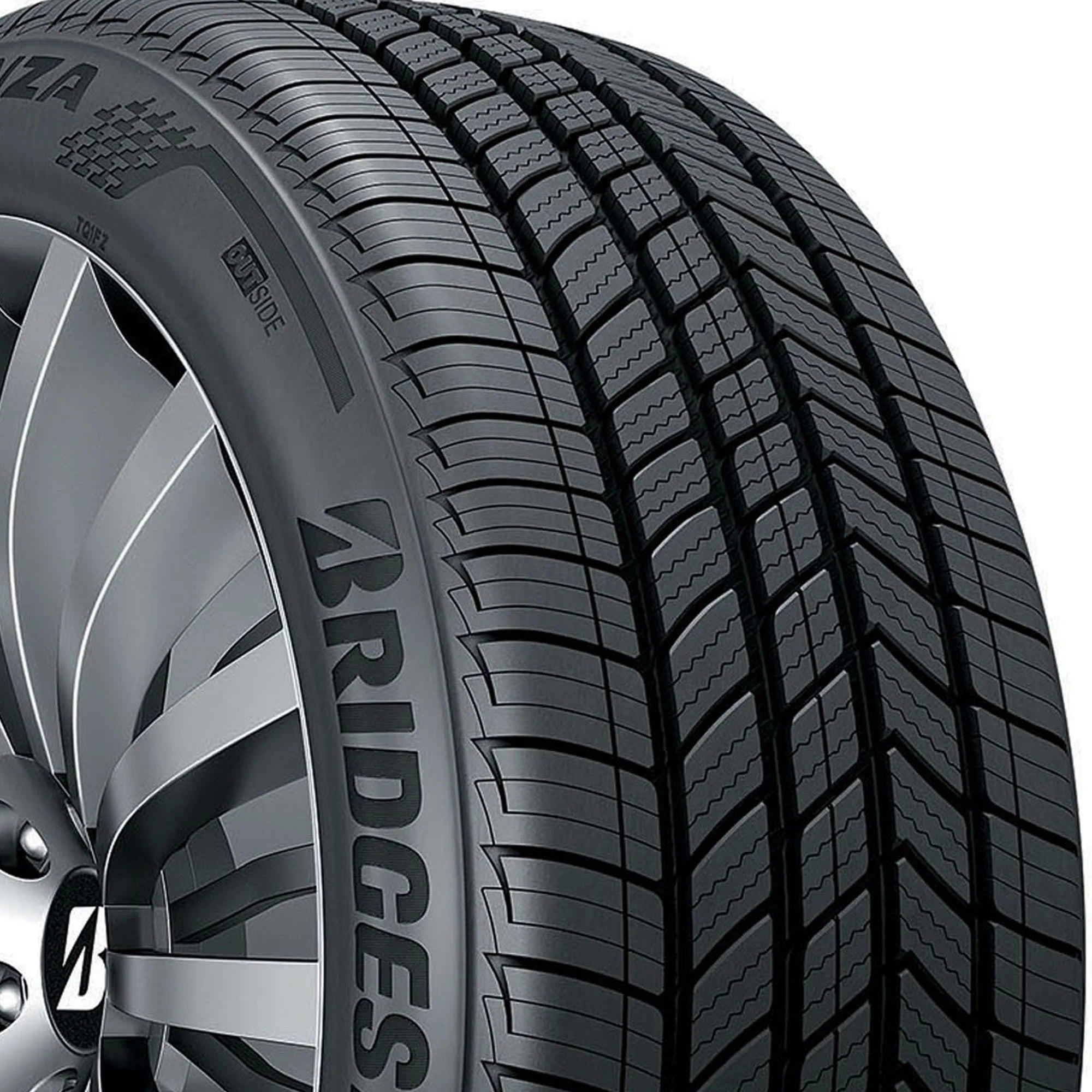 205/50R17 Bridgestone Turanza Quiettrack All Season 93V XL Passenger Tire - Gun Hill Tire House (WTW - WHOLESALE TIRES & WHEELS)