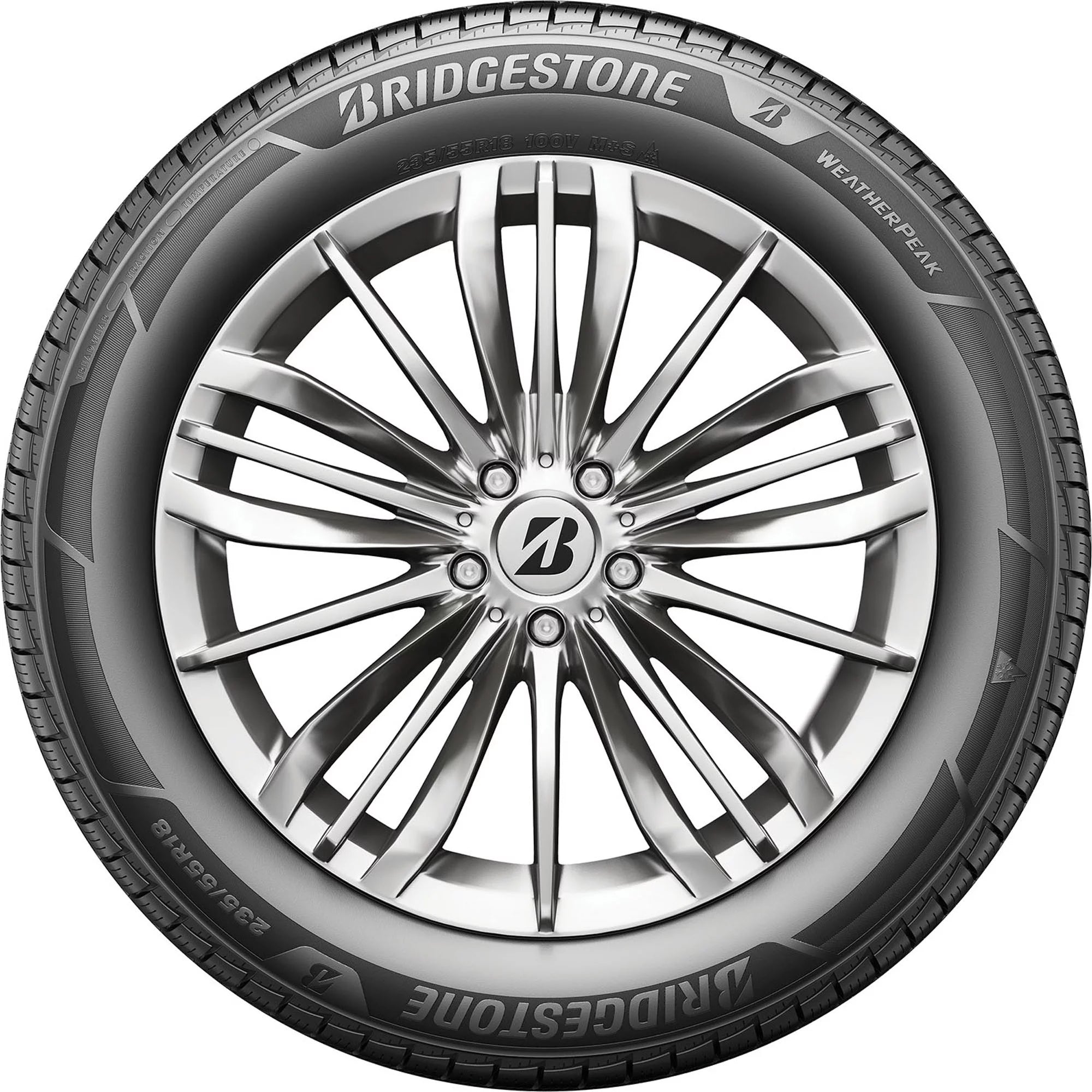 215/60R17 Bridgestone Weatherpeak All Weather 96H Passenger Tire - Gun Hill Tire House (WTW - WHOLESALE TIRES & WHEELS)