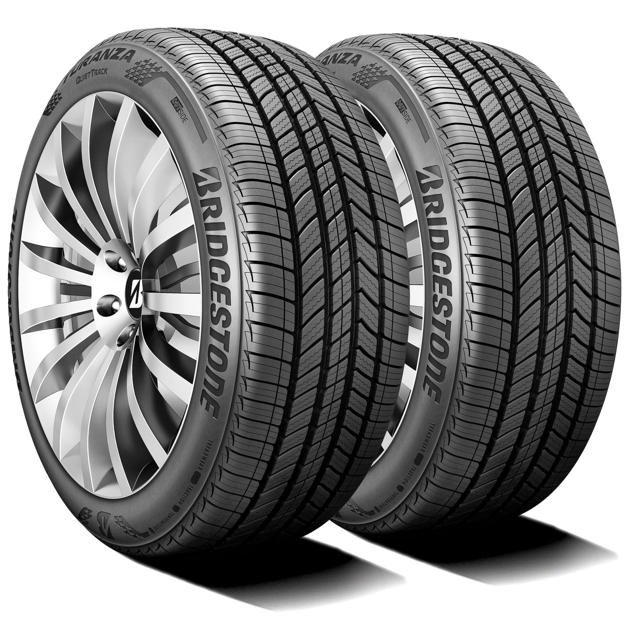 215/50R17 Bridgestone Turanza Quiettrack All Season 95V XL Passenger Tire - Gun Hill Tire House (WTW - WHOLESALE TIRES & WHEELS)