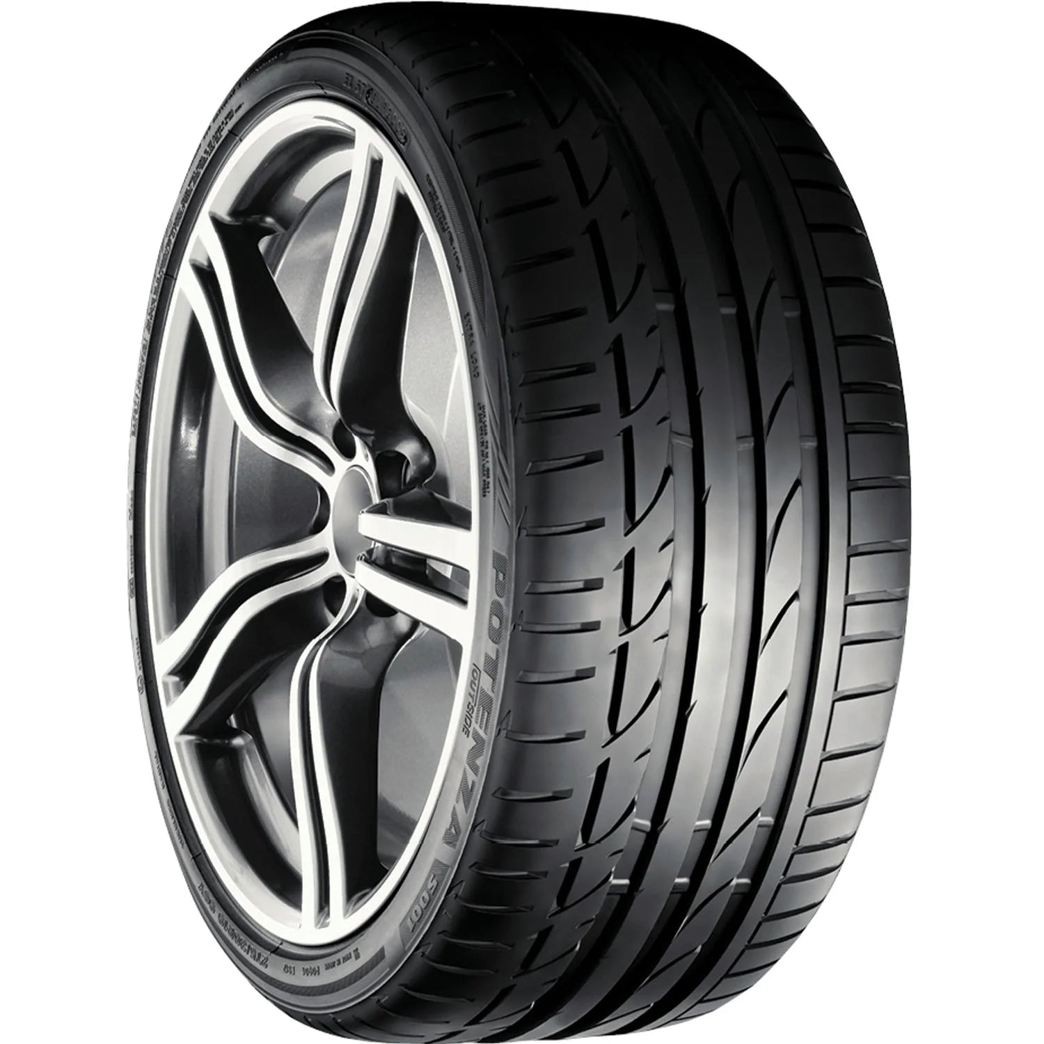 225/35R19 Bridgestone Potenza S001 RFT UHP Summer 88Y XL Passenger Tire - Gun Hill Tire House (WTW - WHOLESALE TIRES & WHEELS)